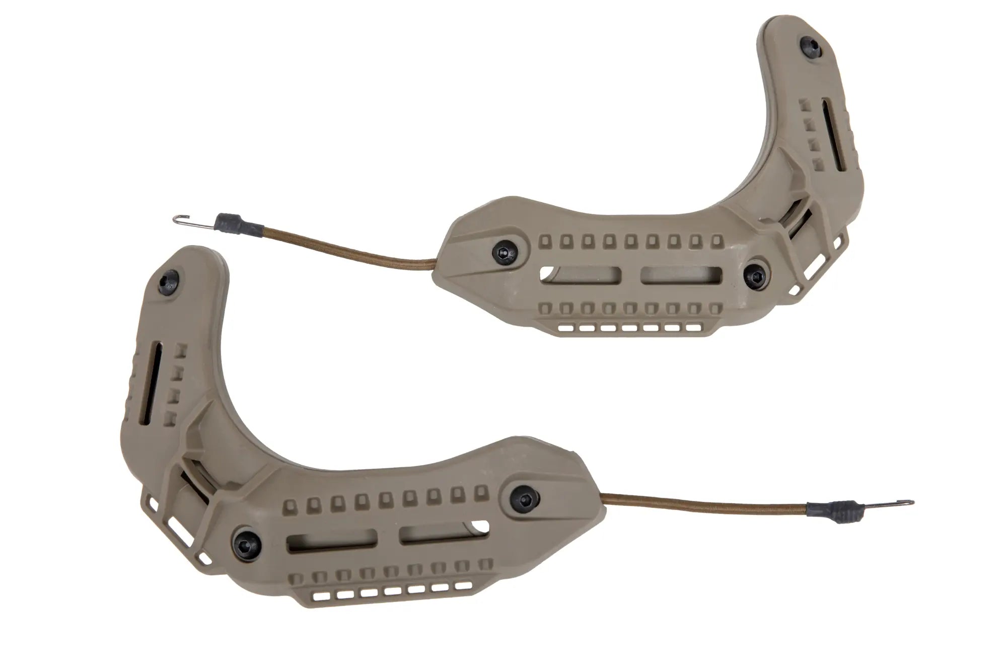 Mounting rail set for Wosport helmets type MK Tan-1