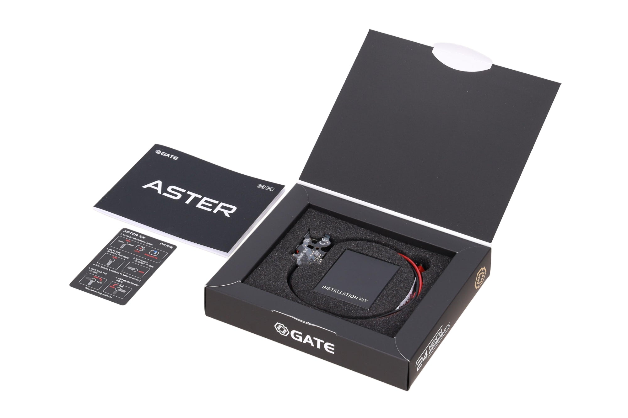 Gate Aster V2 SX Expert + Quantum Trigger (Front Wired) controller kit rev.2-1
