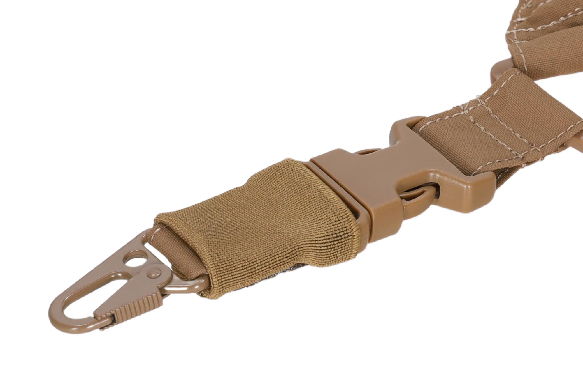 1-punktowy pas nośny SATAC Bungee typ 1 Coyote Brown-2