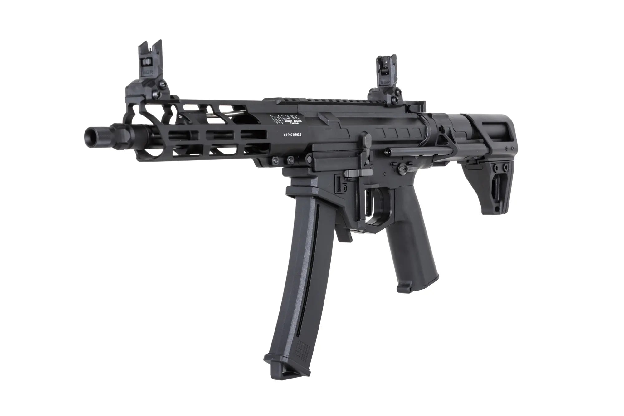 airsoft Arcturus X C.A.T. Versatile-8 SMG AEG FE® Carbine Black-6