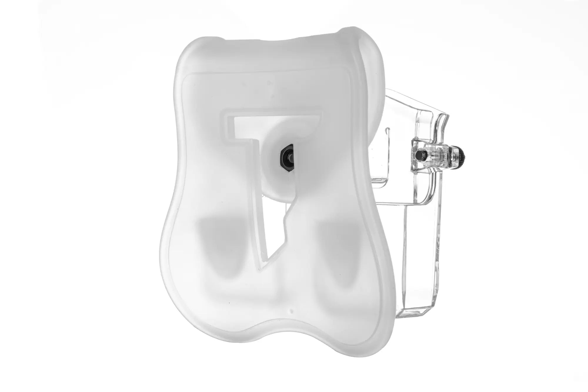 Double universal pistol magazine loader Transparent