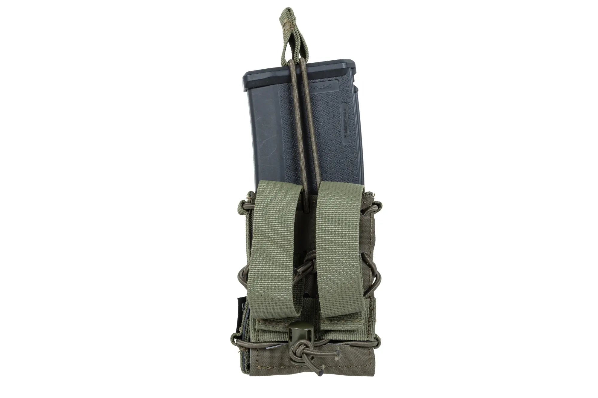 Single open type loader Tactical for rifle magazines - Olive