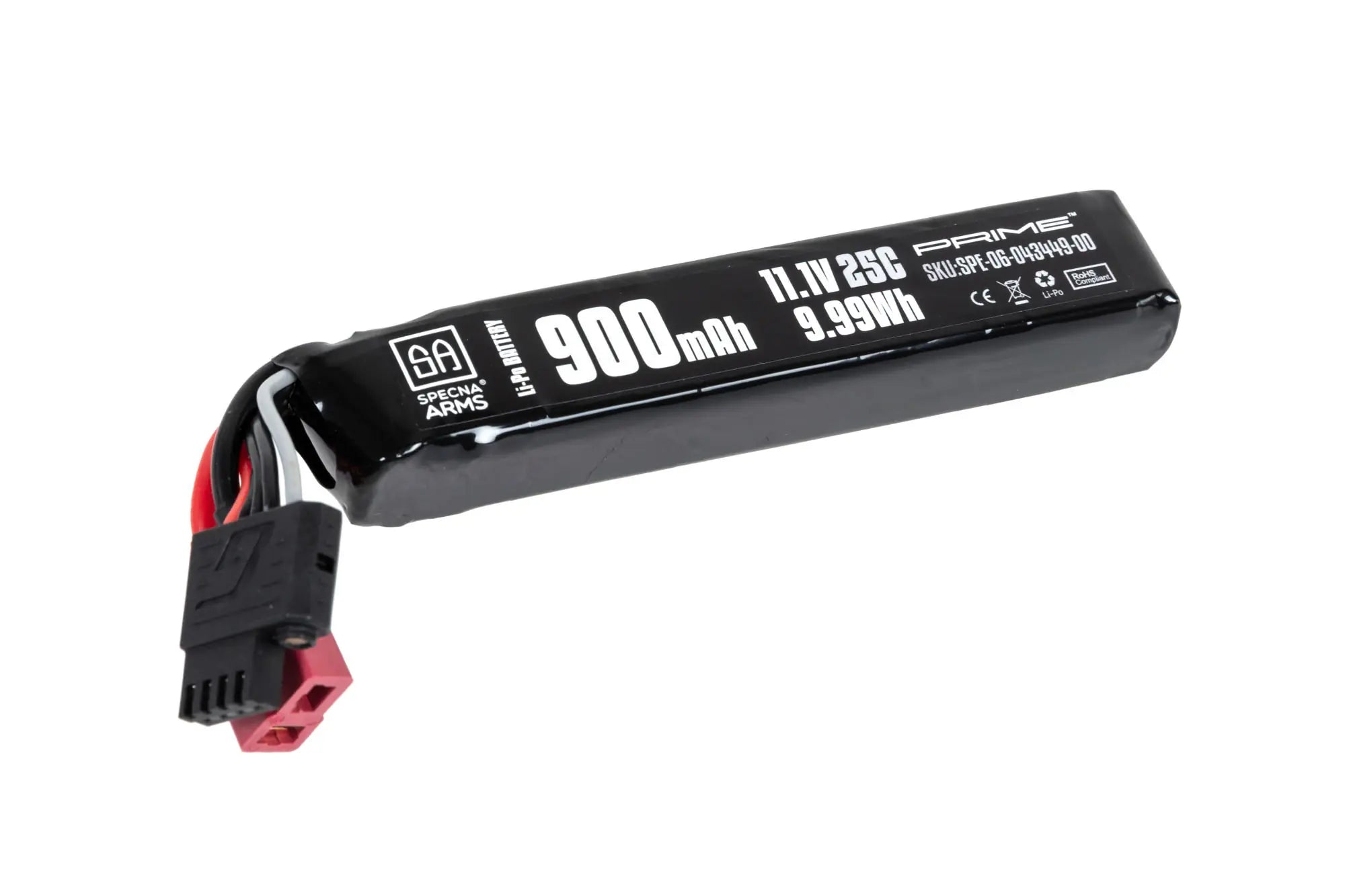 LiPo Battery 900 mAh 25C 11.1V T-Deans G-Tech