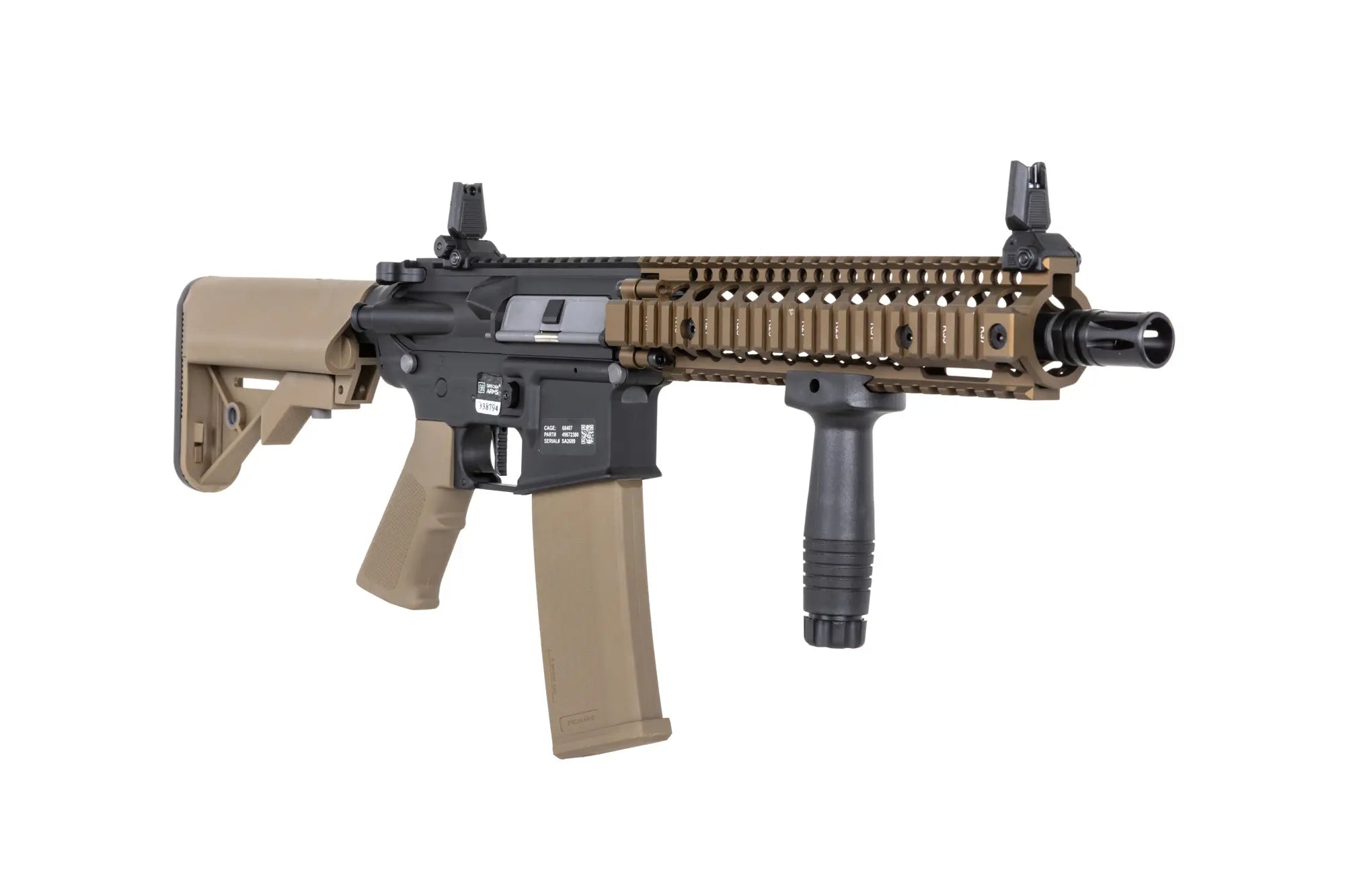 Specna Arms Daniel Defense® MK18 SA-C19 CORE™ HAL ETU™ Gen.2 Chaos Bronze airsoft Carbine-13
