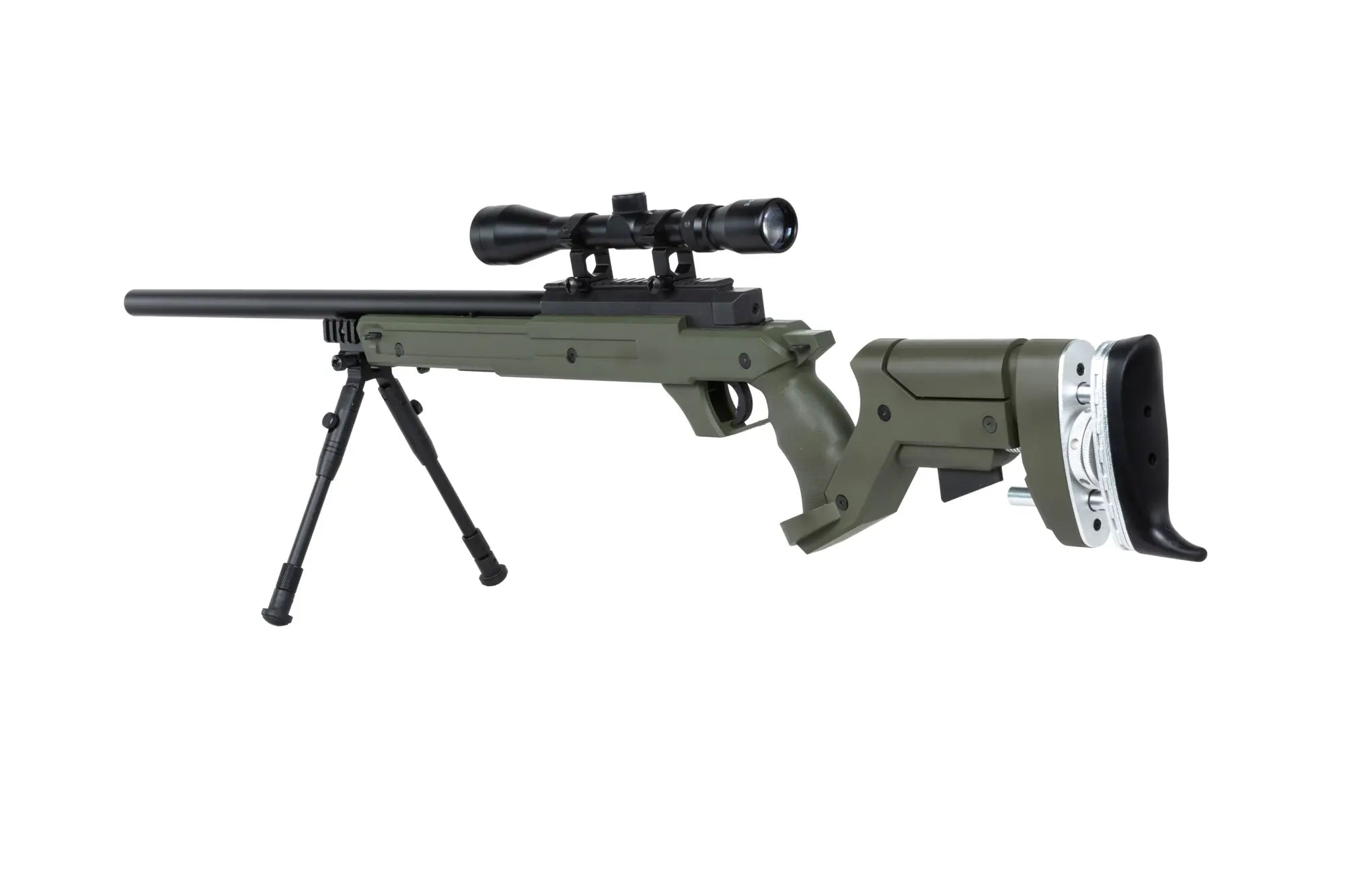 airsoft WELL MB05DG Sniper Rifle Olive-5