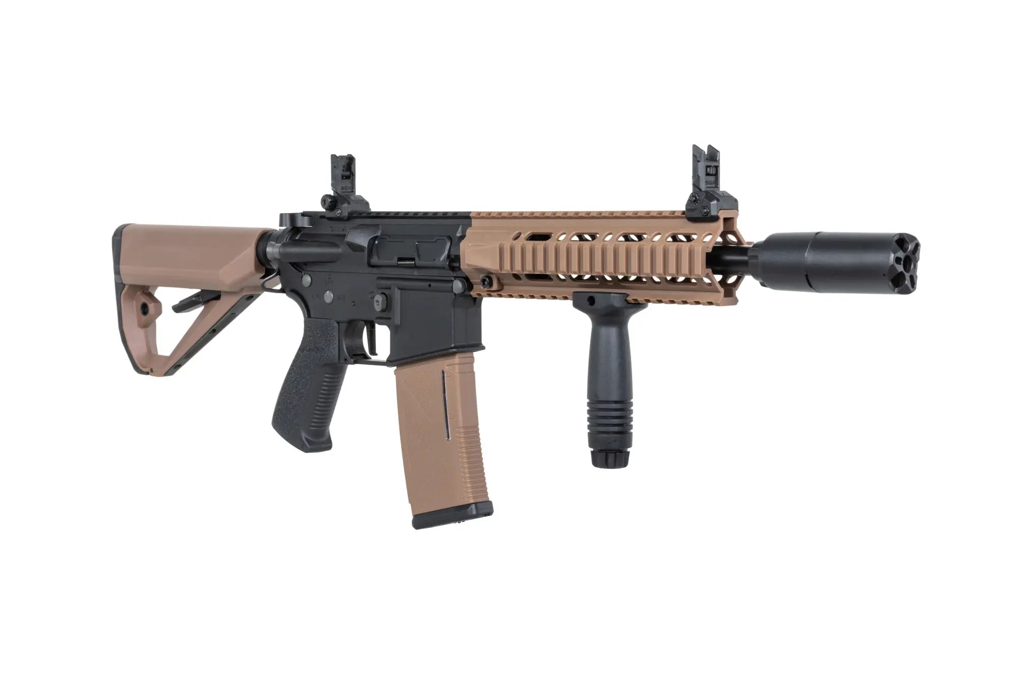 Airsoft Rifle LWT MK-II CQB 10" AEG SPORT SE (1.14J) Half-Tan