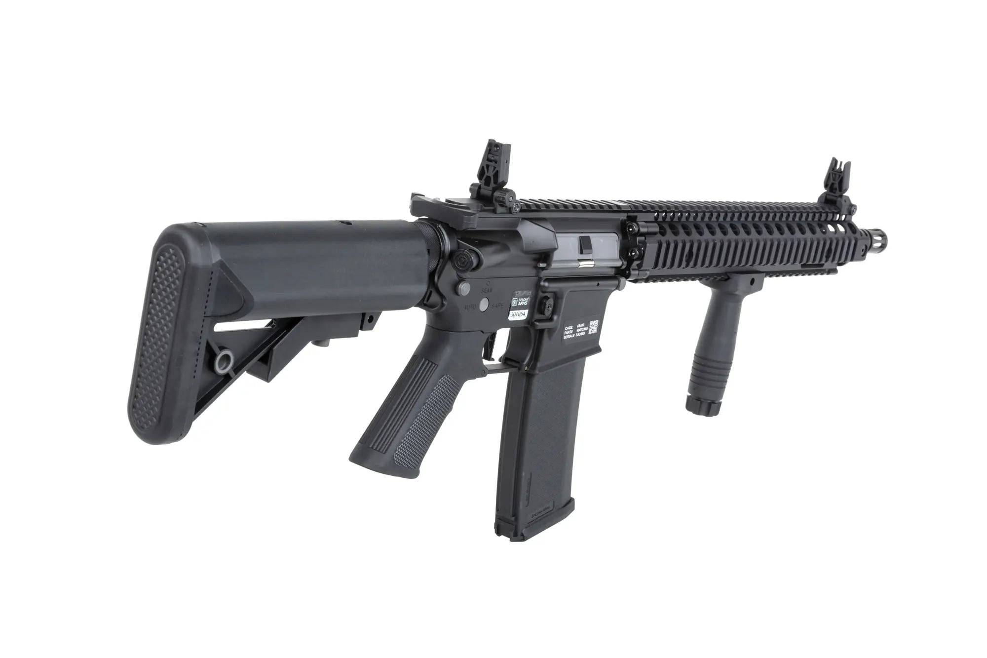 Daniel Defense MK18 SA-P26 Prime Aster II ETU airsoft rifle with Brushless Motor Single Fire Only