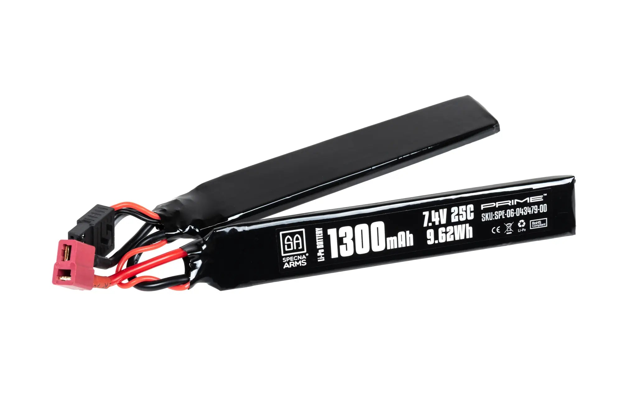 LiPo Battery 1300 mAh 25C 2 modules 7.4V T-Deans G-Tech