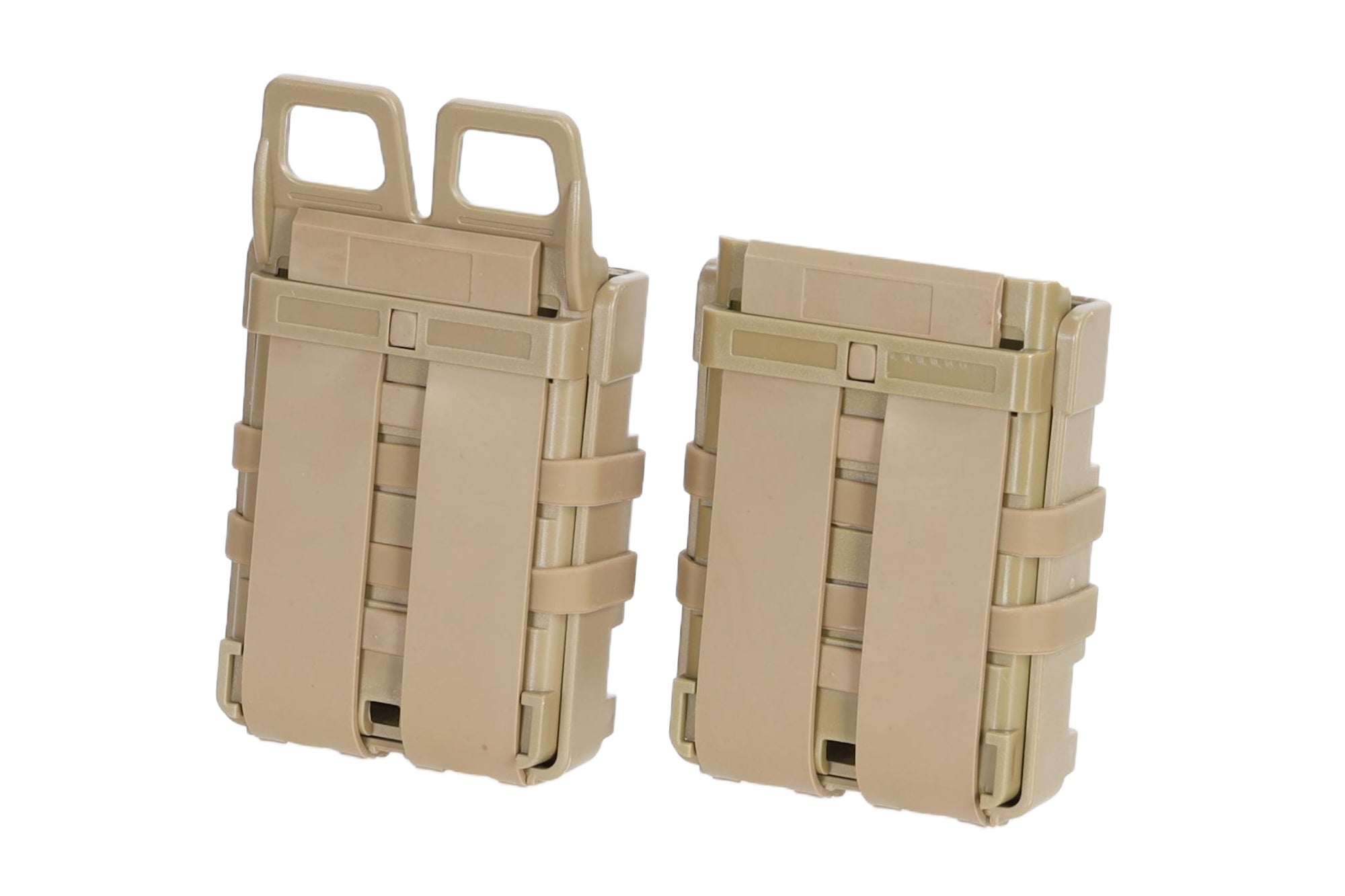 SATAC Open III M Double Magazine Loader 5.56mm Tan