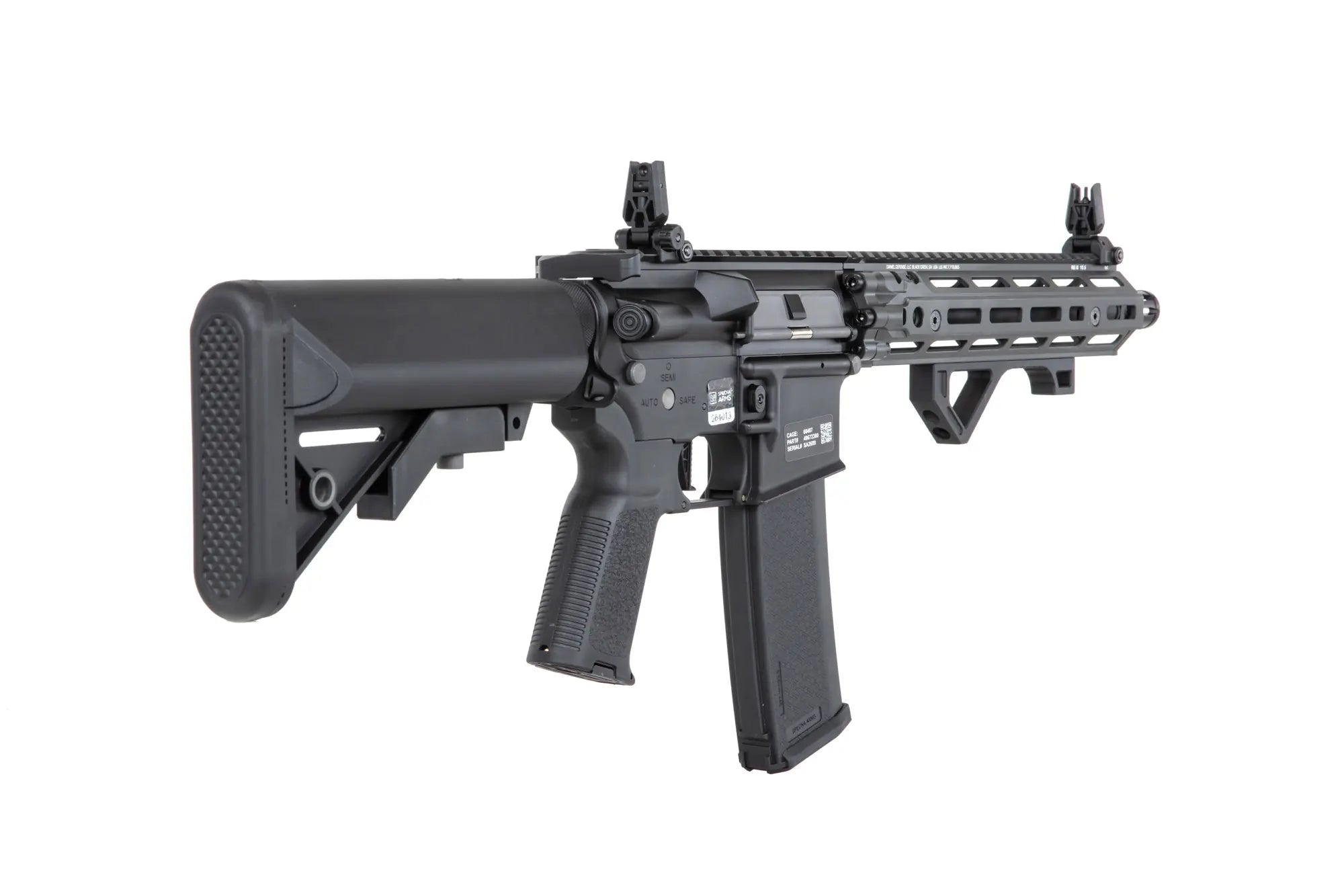 M4 airsoft Daniel Defense SA-P27 PRIME RIS III 10.5'' Aster II ETU | Grey