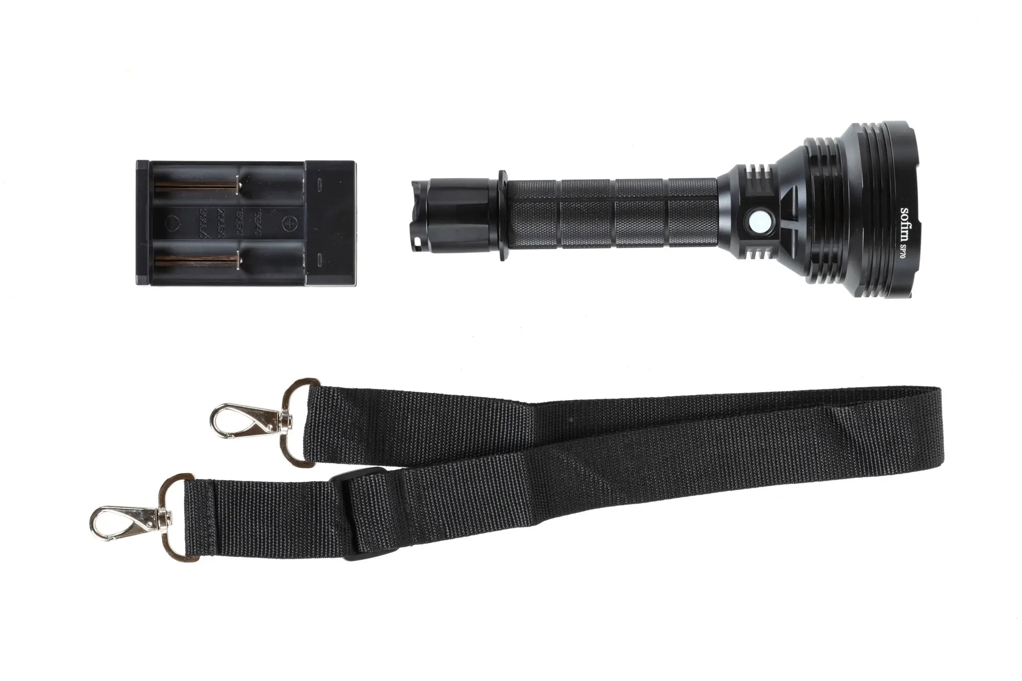 Sofirn SP70 torch with batteries Black-3
