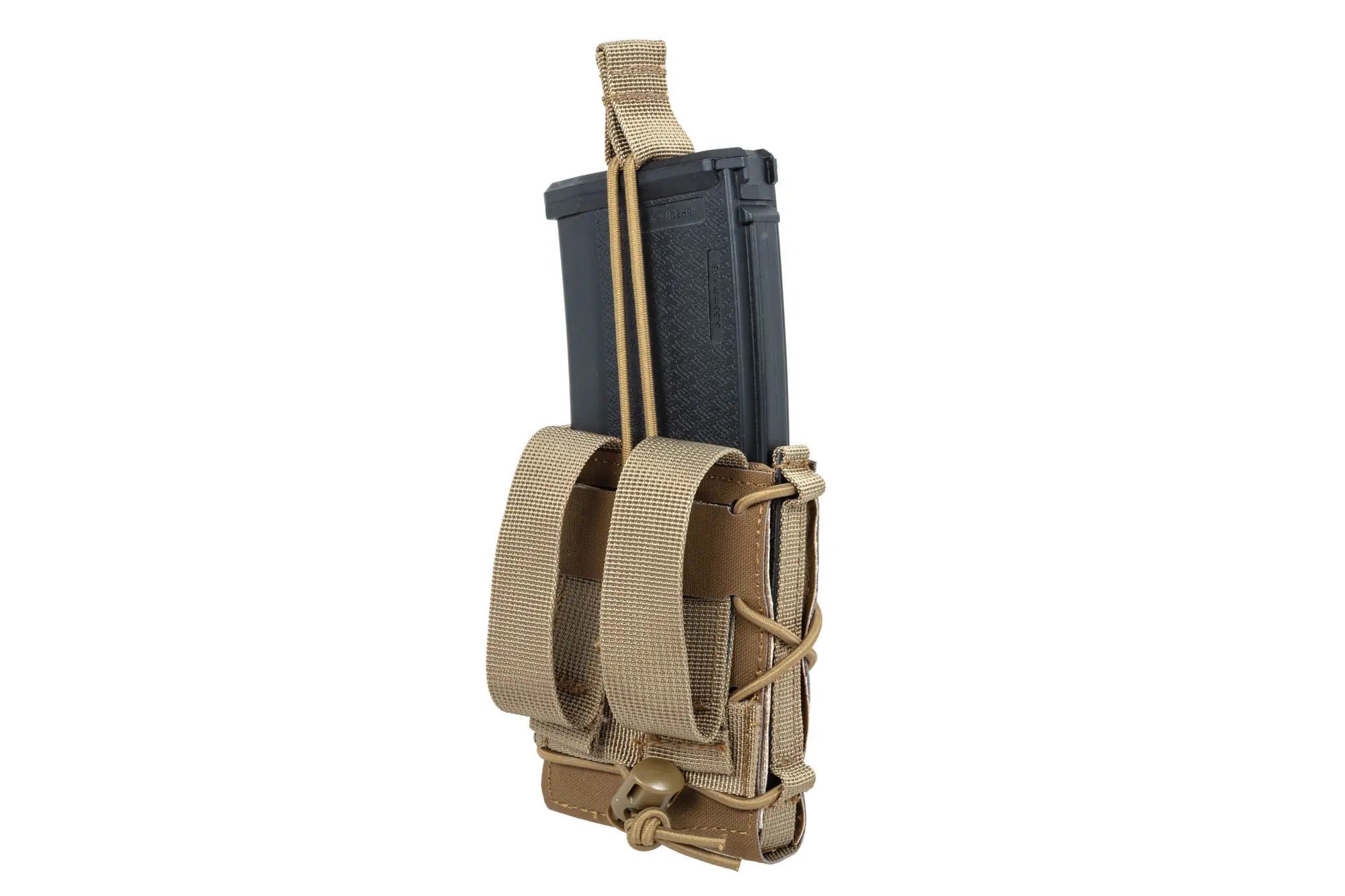 Single open type loader Tactical for rifle magazines -Tan