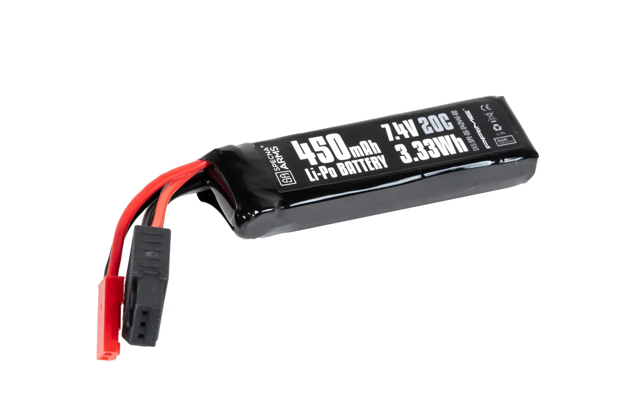 Li-Po battery 450 mAh 20C 7.4V JST G-Tech