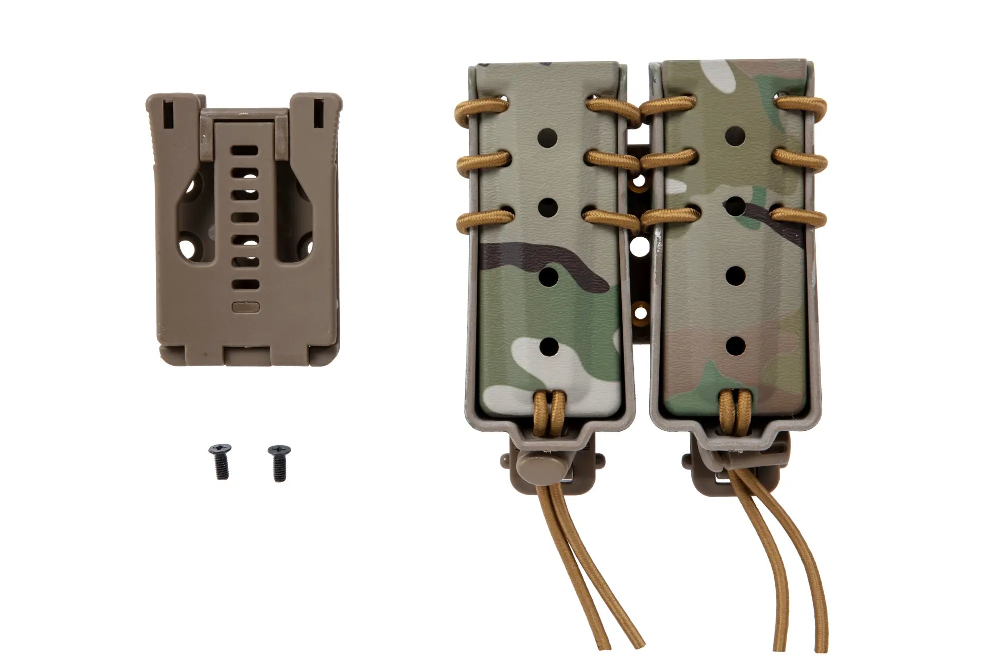 Carrier for 2 9mm magazines Wosport Urban Assault Long Quick Pull Multicam-3