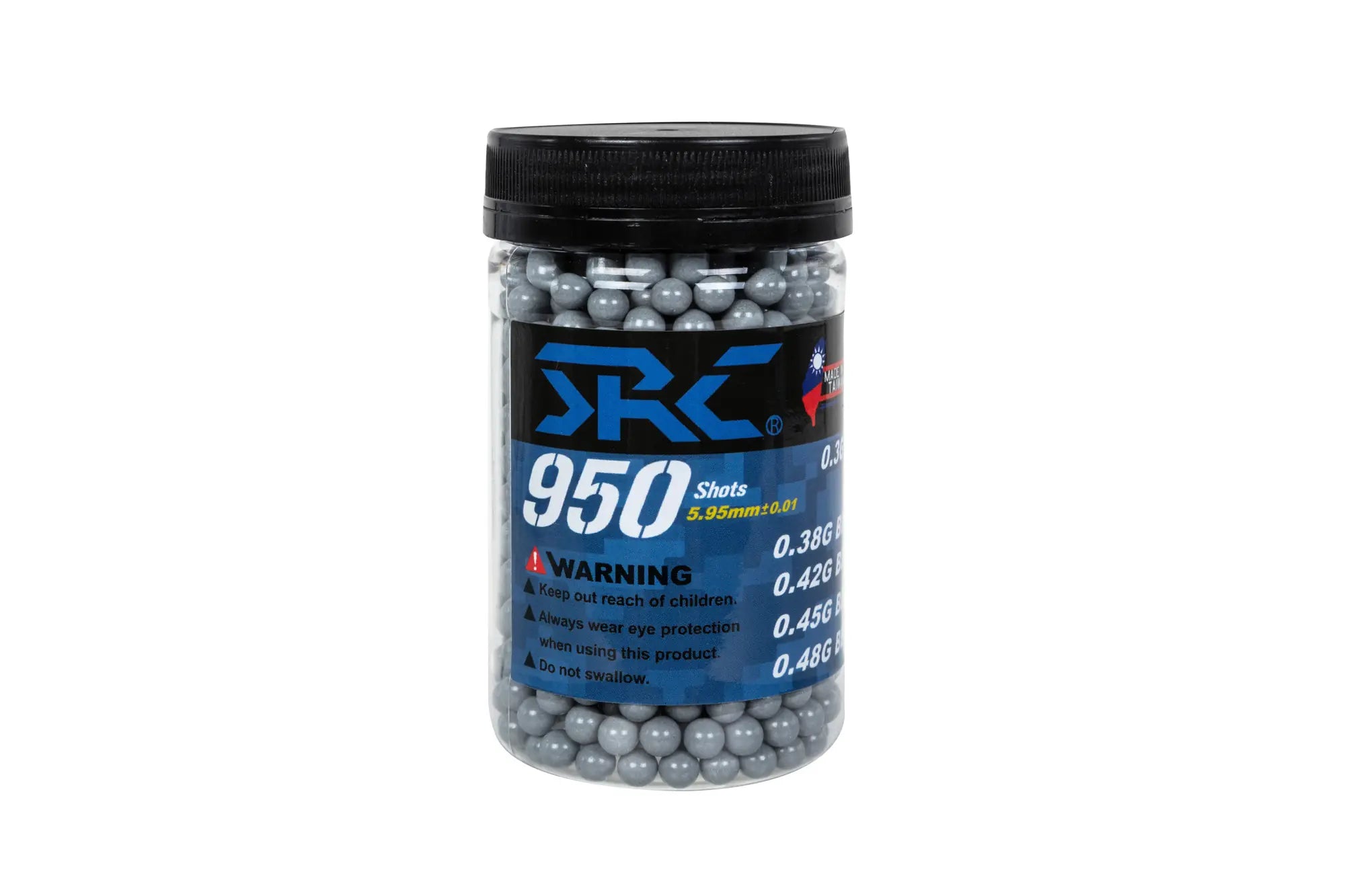 SRC BBs 0.5g bottle 950 pcs Grey
