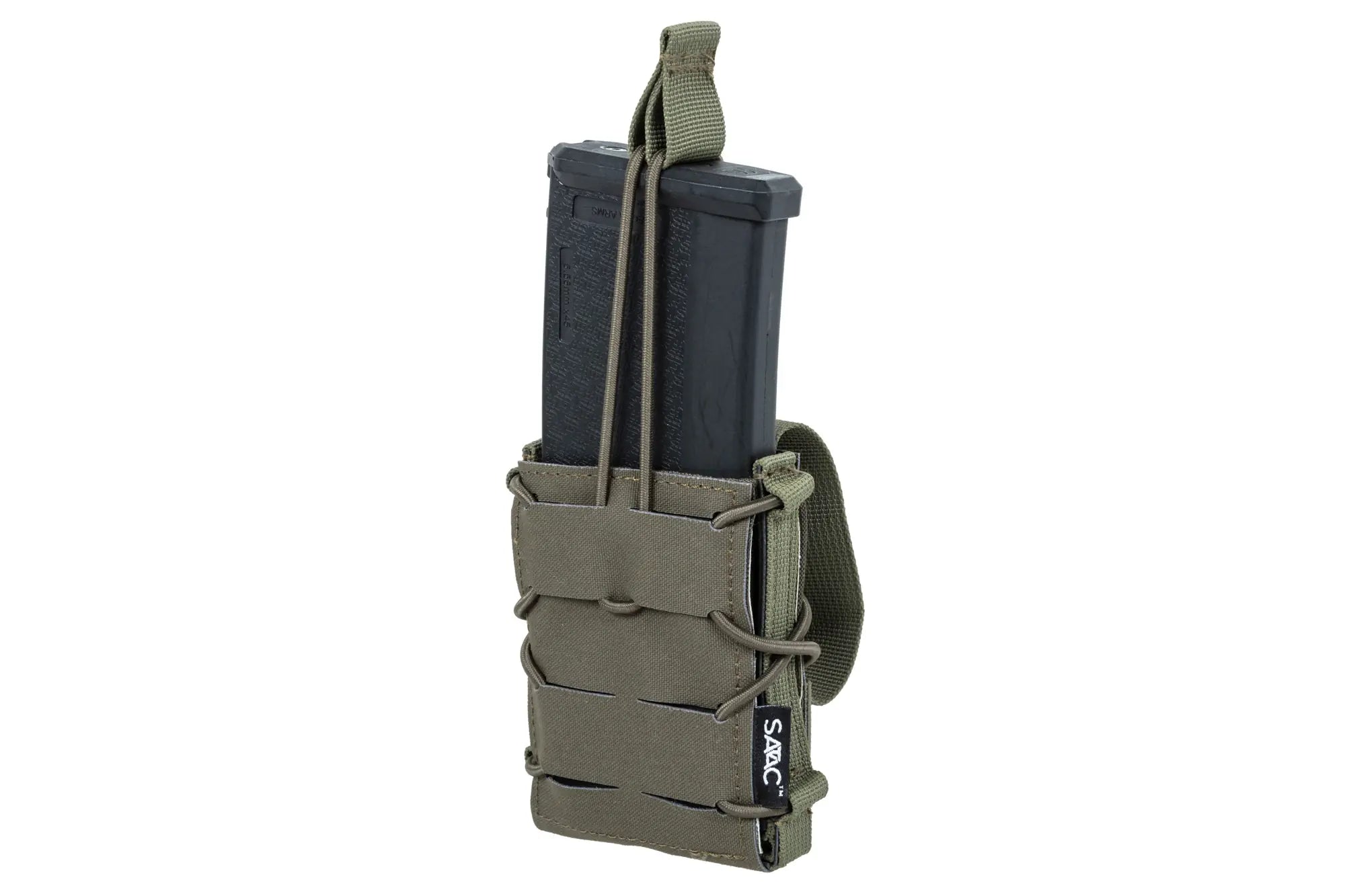 Single open type loader Tactical for rifle magazines - Olive