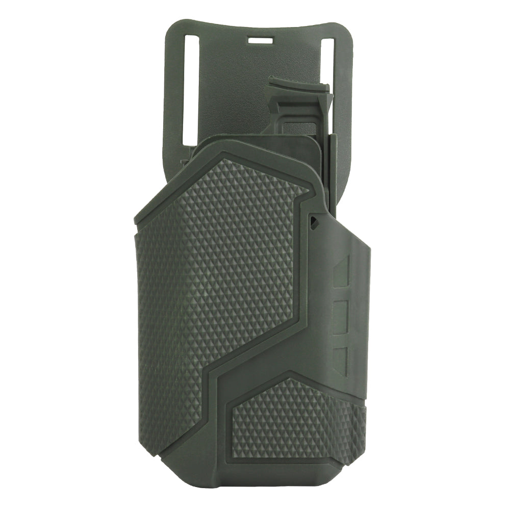Universal Pistols Holster with Torch - Olive