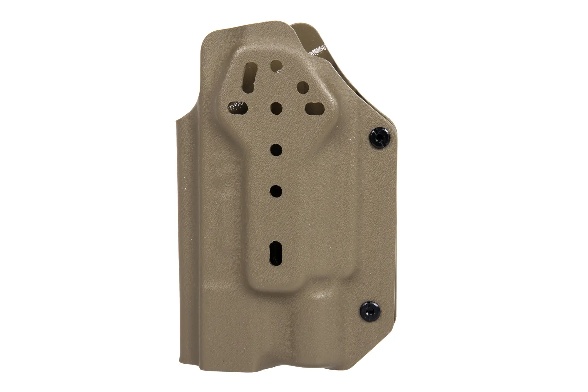 Kydex holster for Glock Tan