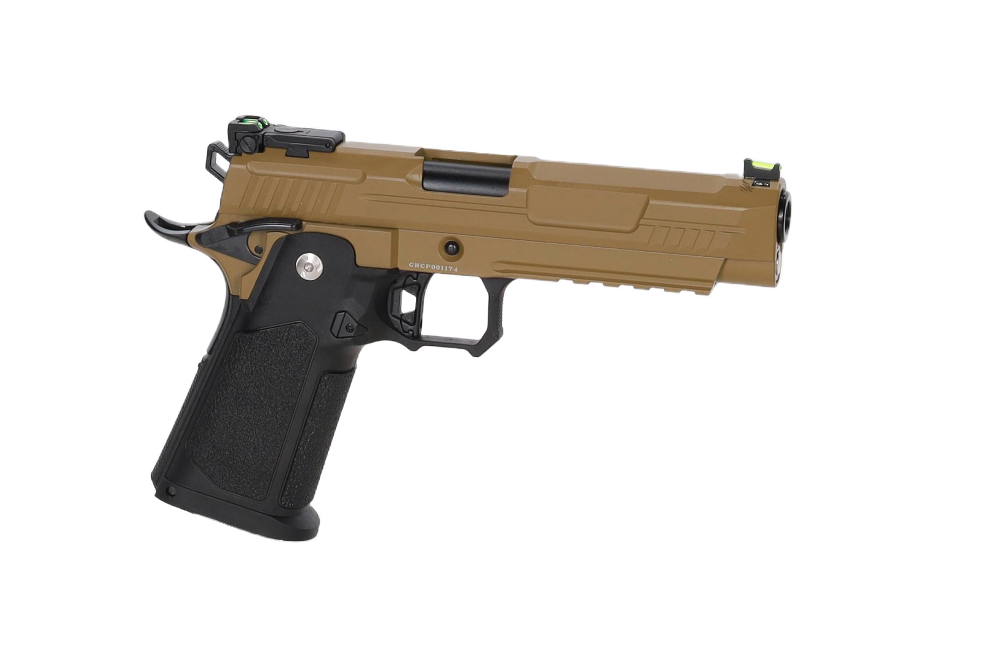Arcturus Vanguard 5" Hi-Capa GBB Half-Tan airsoft Pistol-10