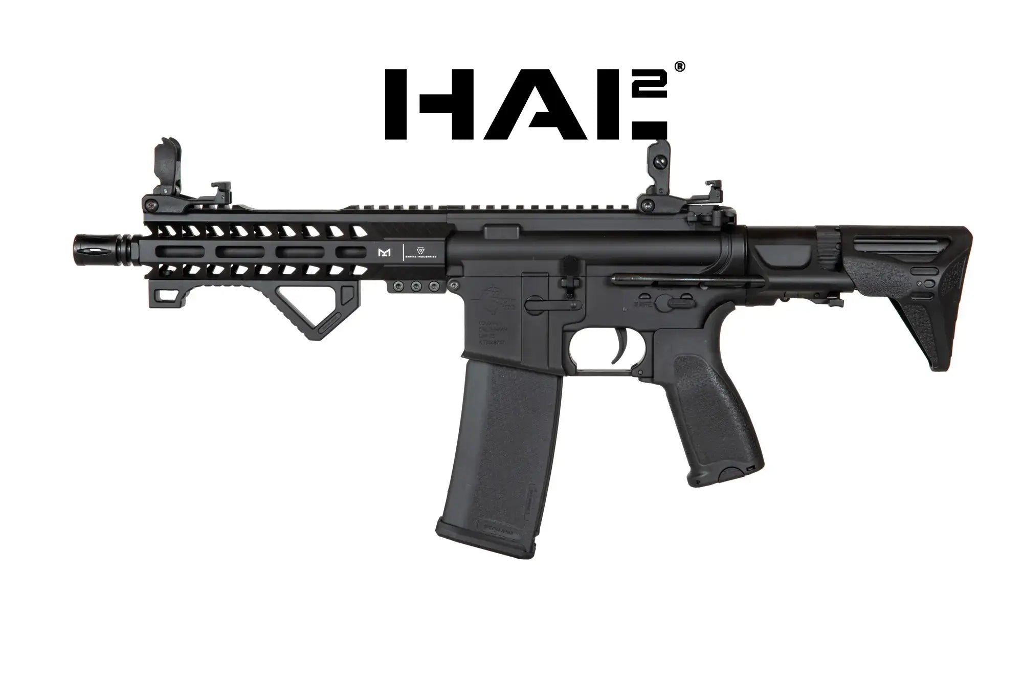 Specna Arms RRA & SI SA-E17 EDGE™ PDW HAL2™ Airsoft Rifle Black-14