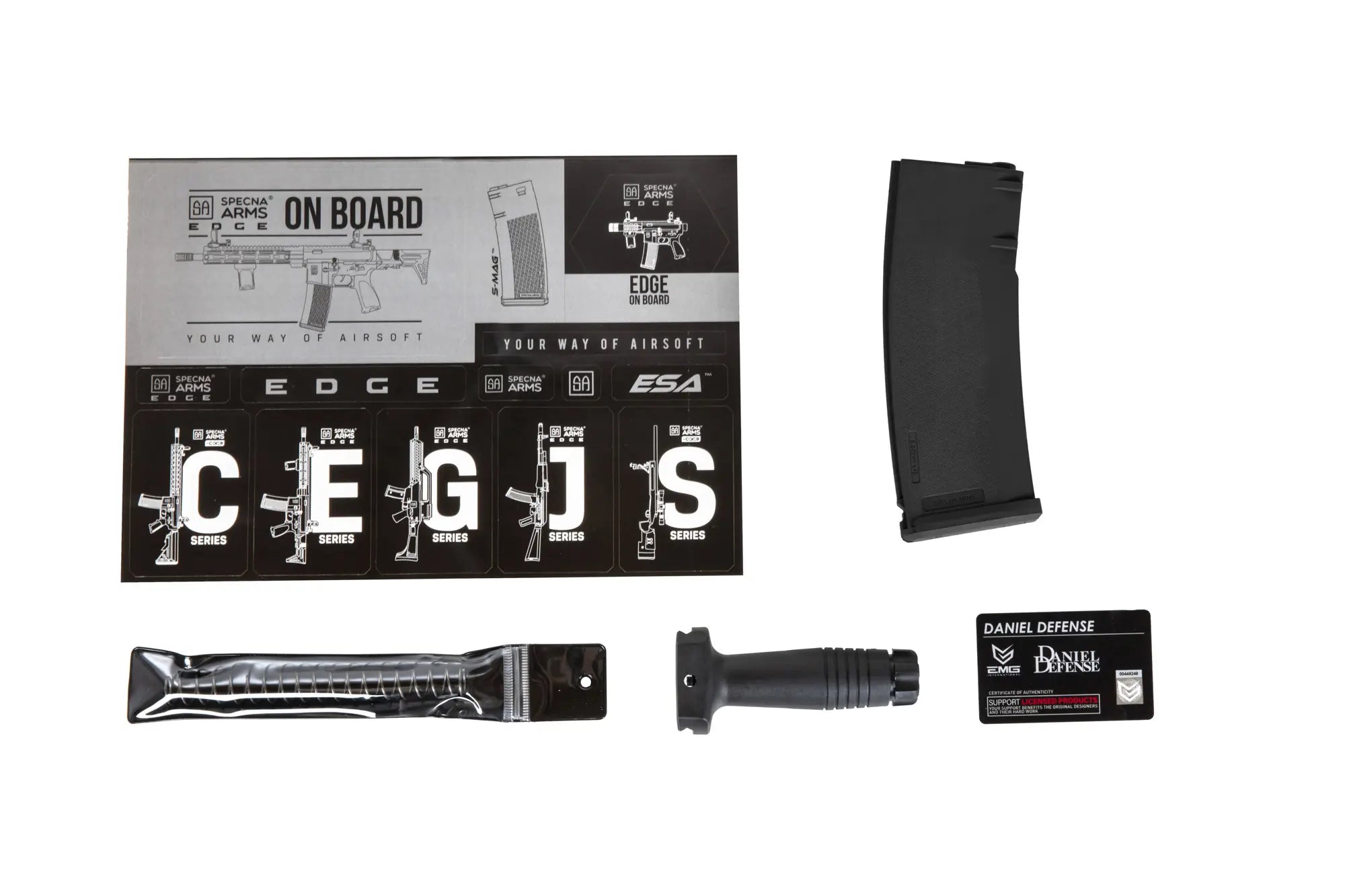 SA-C19 CORE Daniel Defense HAL ETU 1.14 Joule airsoft rifle