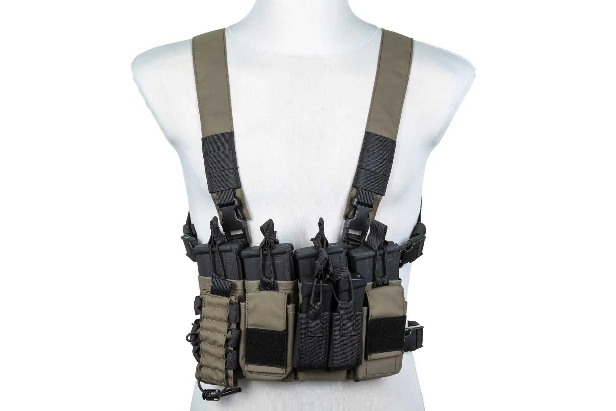 Tactical Adaptive Chest Rig Vest - Ranger Green