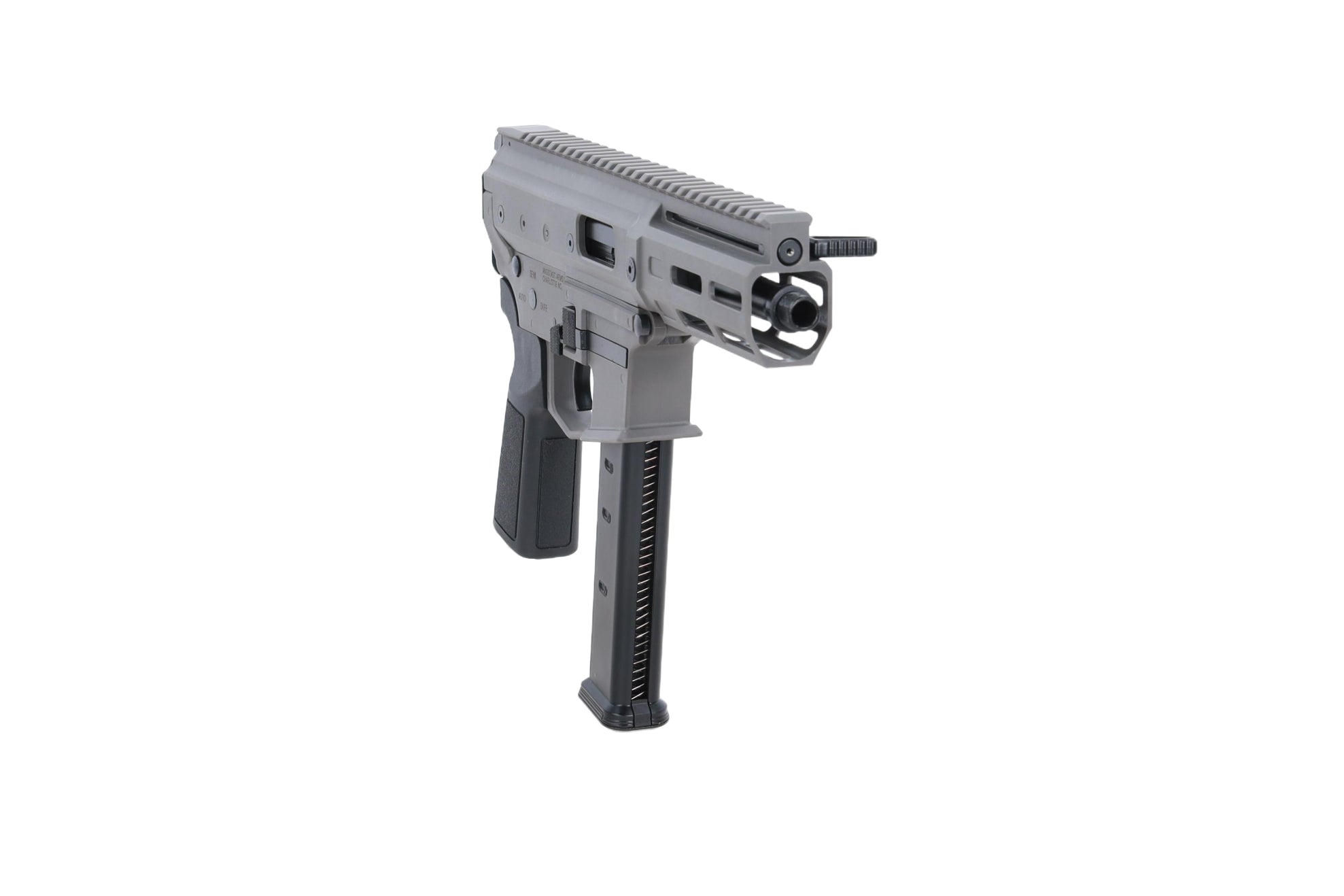 Lambda Defence x Angstadt Arms airsoft machine gun MDP-9 Grey-13