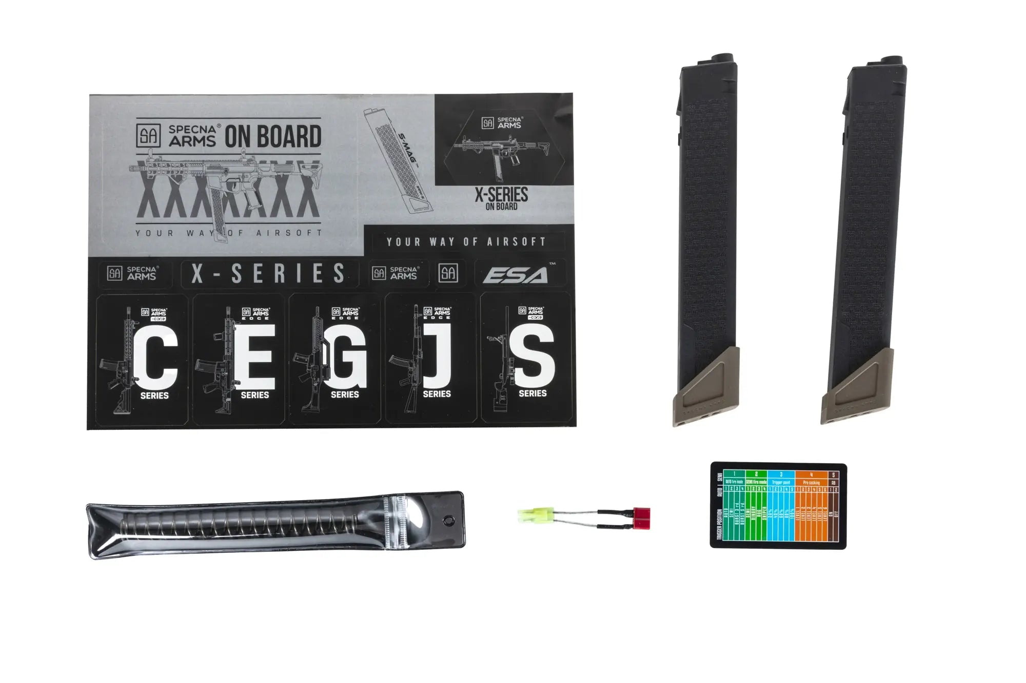 Specna Arms SA-FX02 FLEX™ BLDC™ HAL ETU Gen.2 Half-Tan airsoft Carbine-11