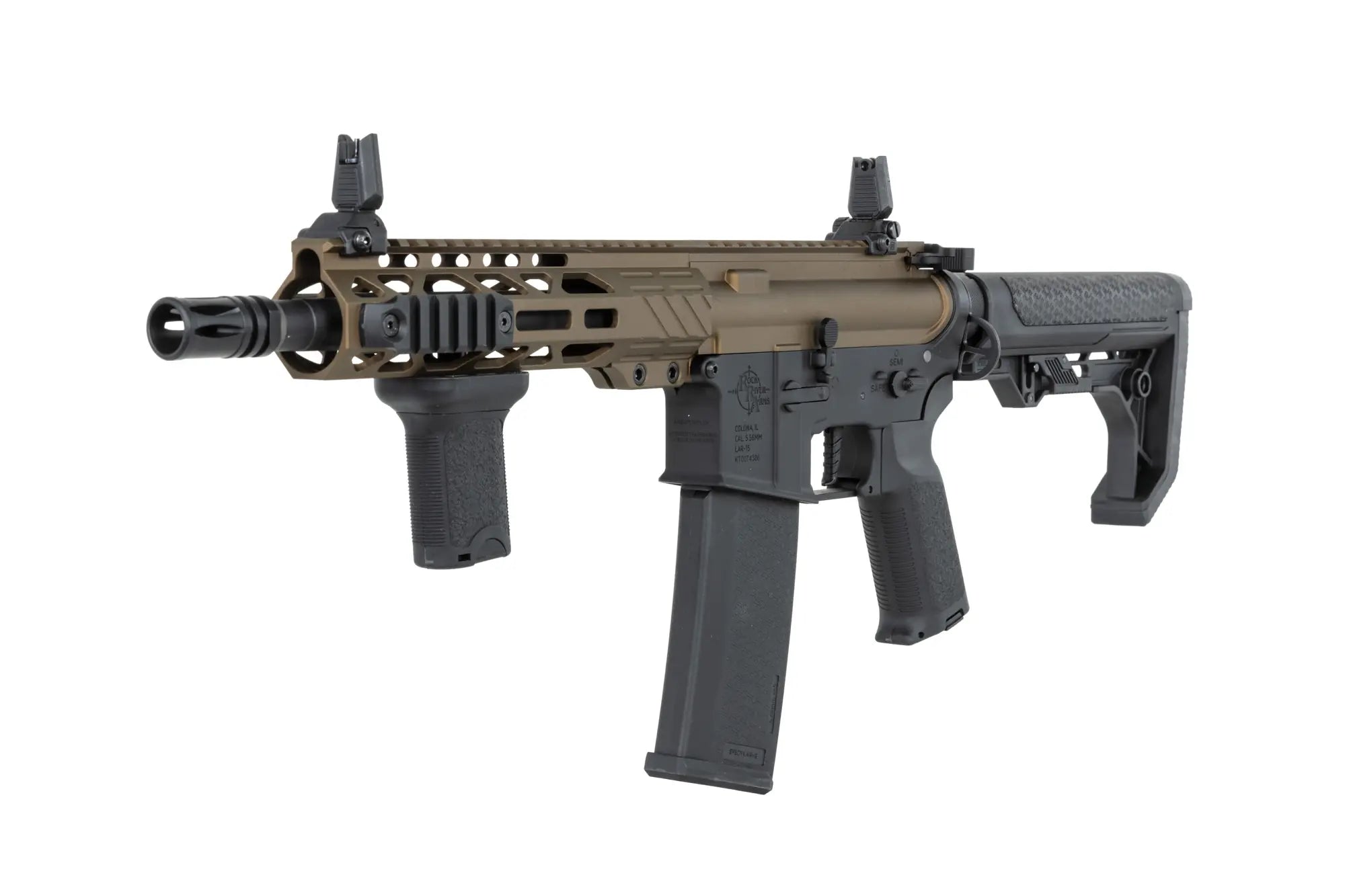 RRA SA-P25 PRIME HAL ETU Light Ops Stock Airsoft Replica High Torque Half-Tan Version