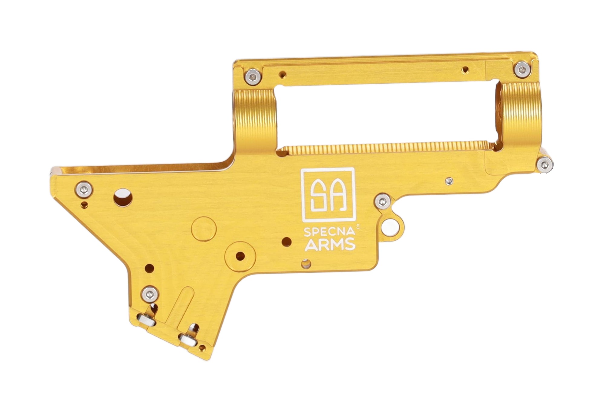 Specna Arms x Mancraft CNC eHPA V2 gearbox shell Gold-2
