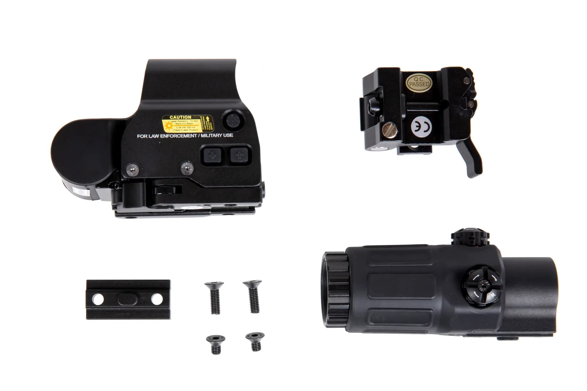 WADSN type XTO collimator set with magnifier type T33 Black-1