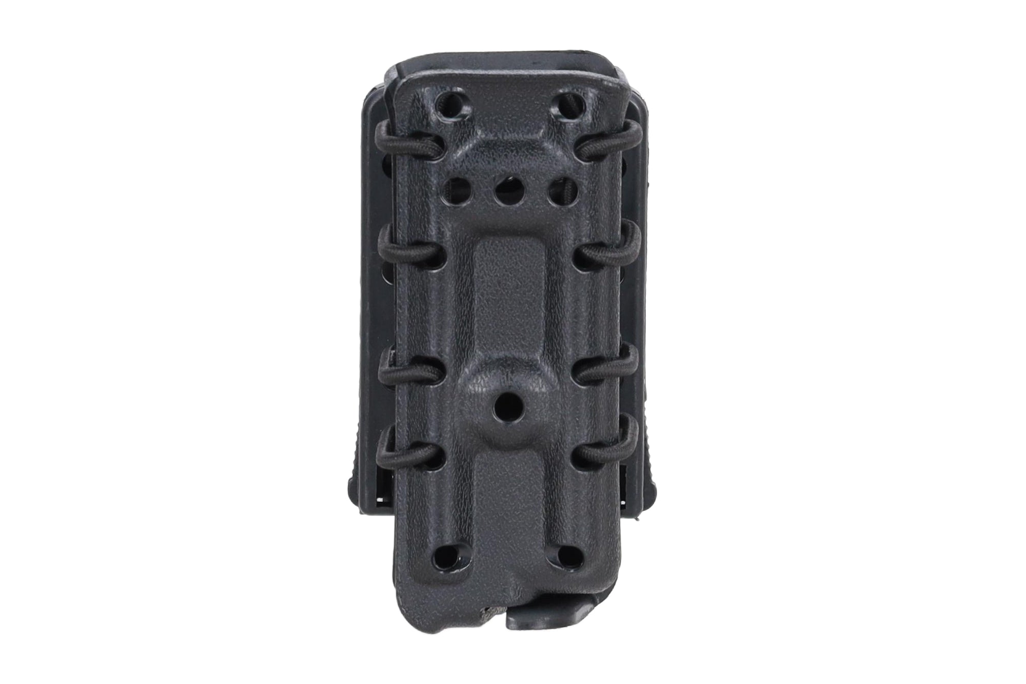 SaTac Open V B Pistol Magazine Pouch No Flap Quick Draw Polymer Black For Fast Magazine Access