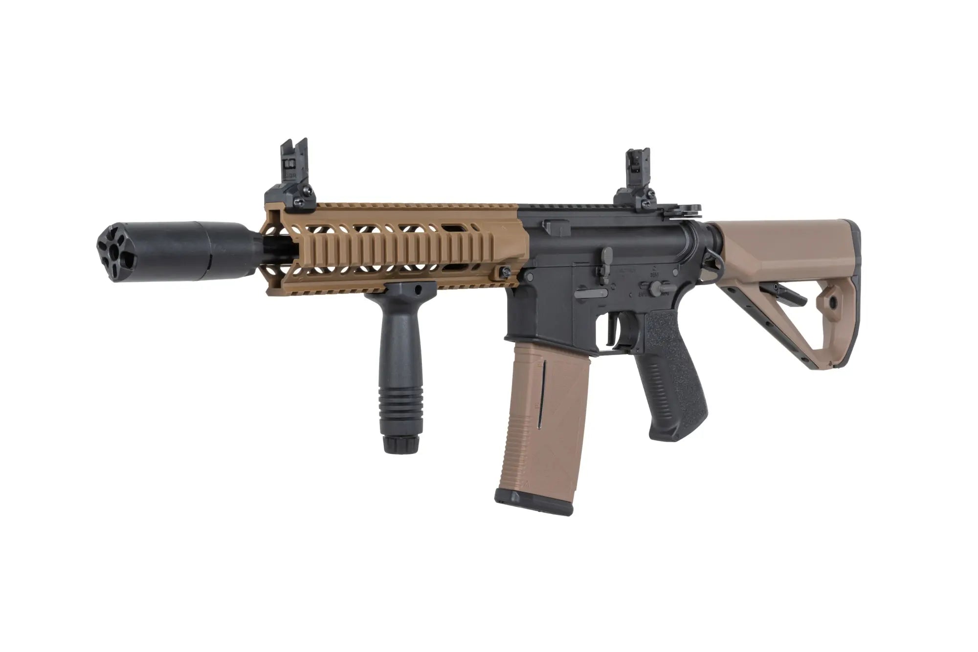Airsoft Rifle LWT MK-II CQB 10" AEG SPORT SE Starter Pack Half-Tan