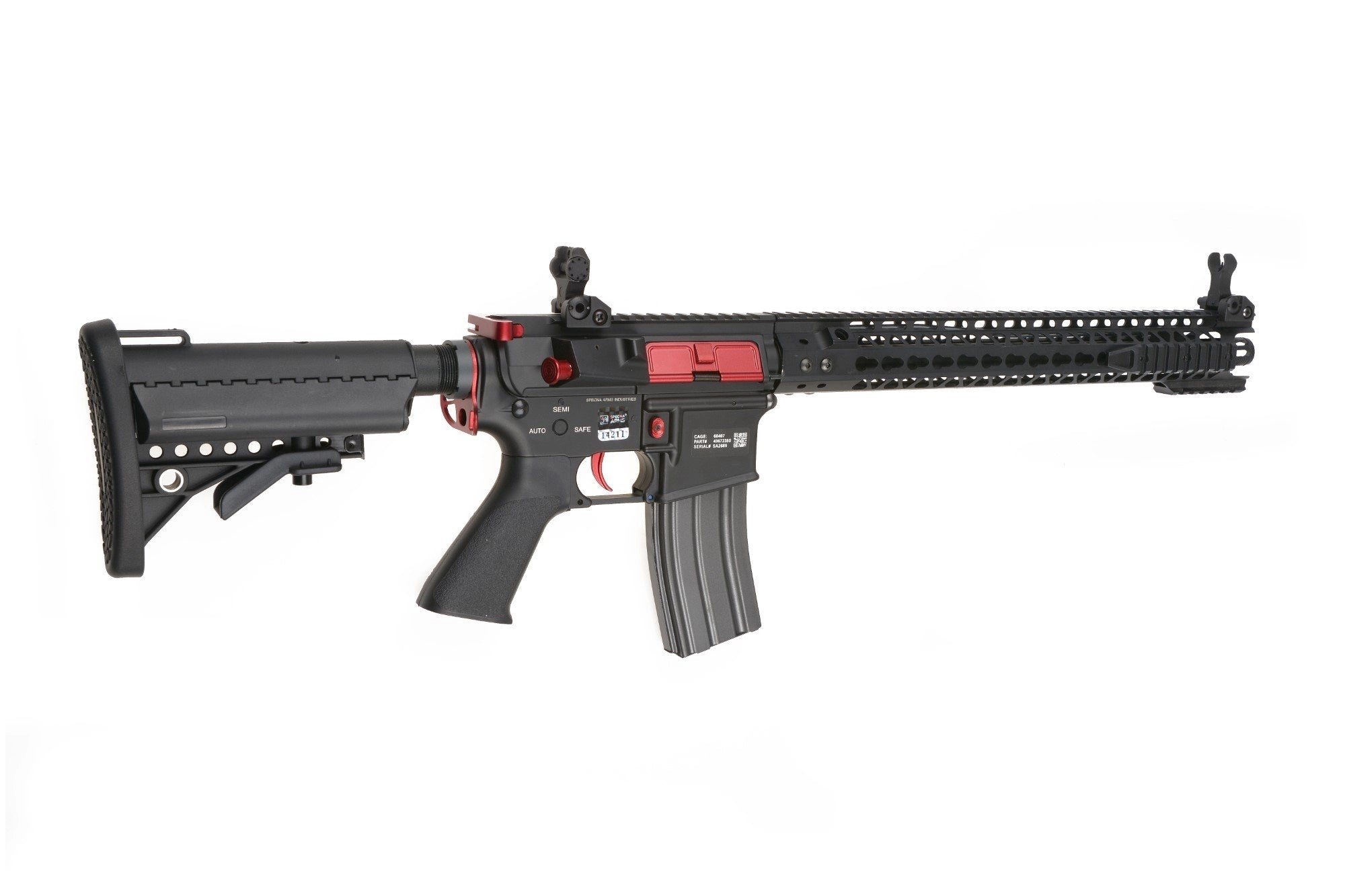 M4 airsoft SA-V26 ONE SAKestrel ETU Red Edition