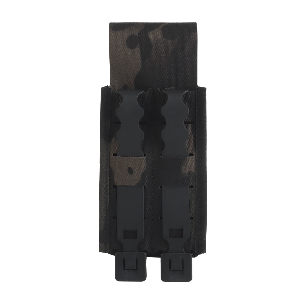 Wosport double magazine pouch Flip Pouch Multicam Black-4