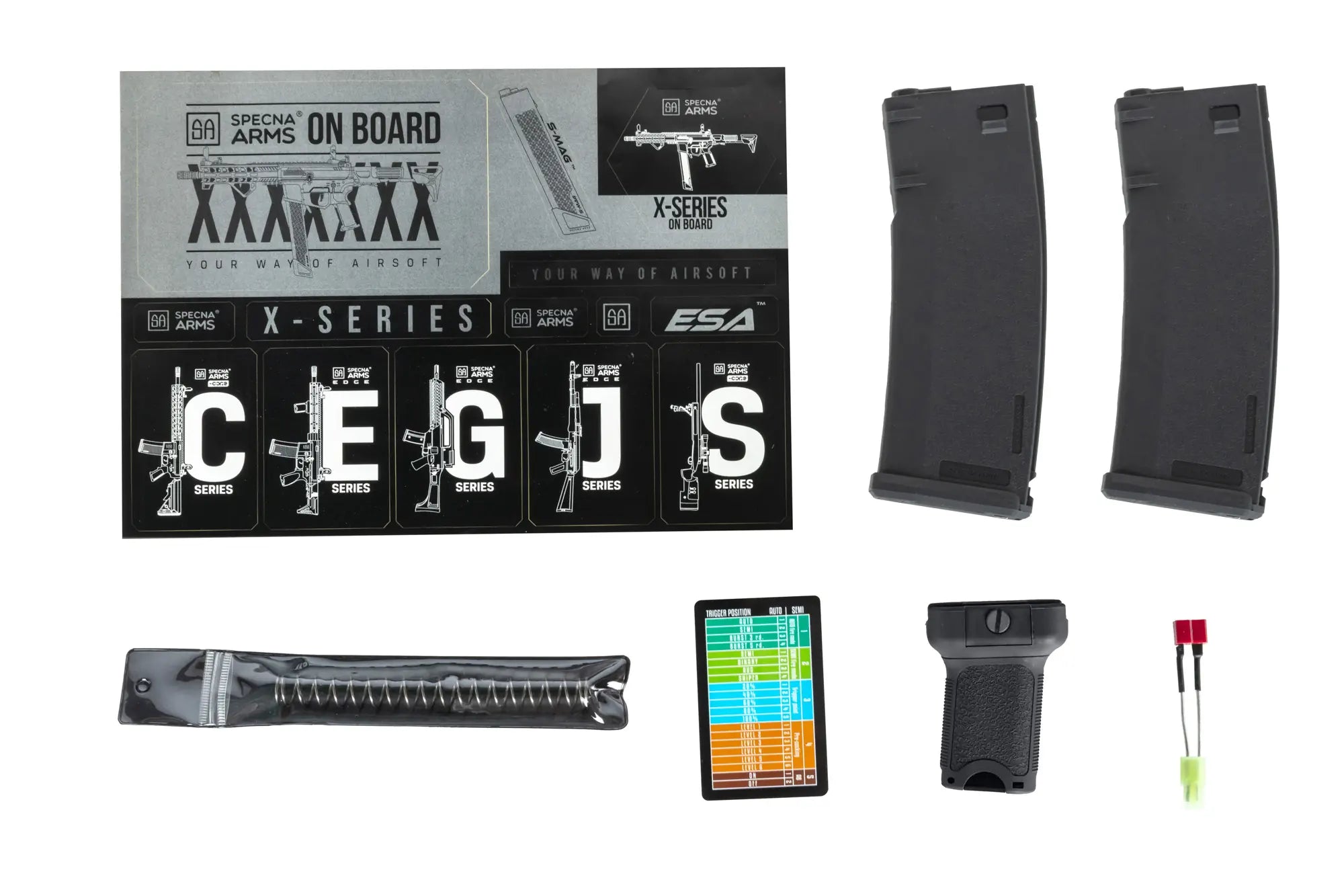 SA-E06 EDGE HAL ETU Heavy Ops Stock Airsoft Replica