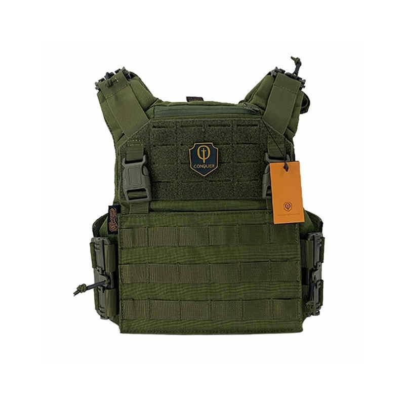 CQR Tactical Vest-Conquer Tactical-Verde Oliva-