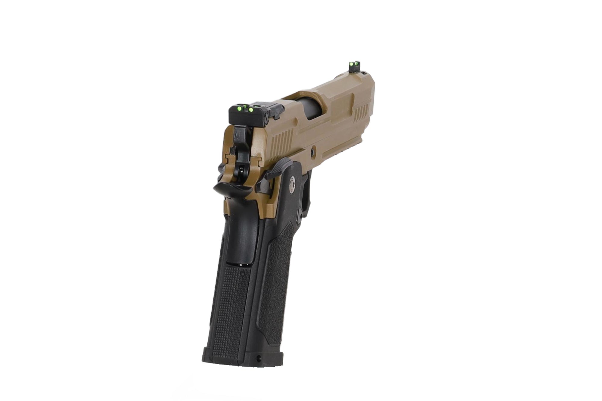 Arcturus Vanguard 5" Hi-Capa GBB Half-Tan airsoft Pistol-12