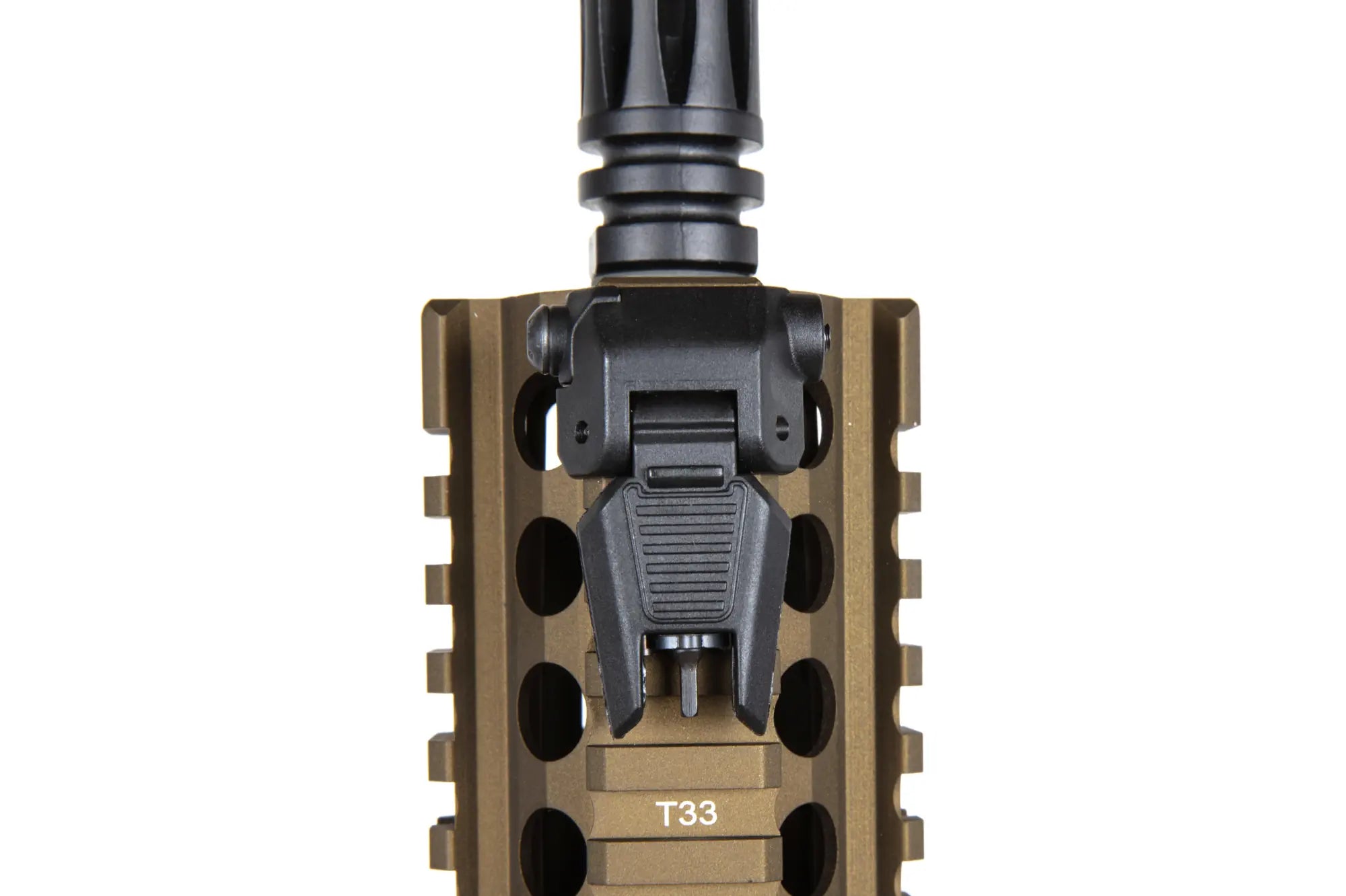 M4 MK18 airsoft gun Daniel Defense SA-P19 Prime Aster II ETU | Bronze
