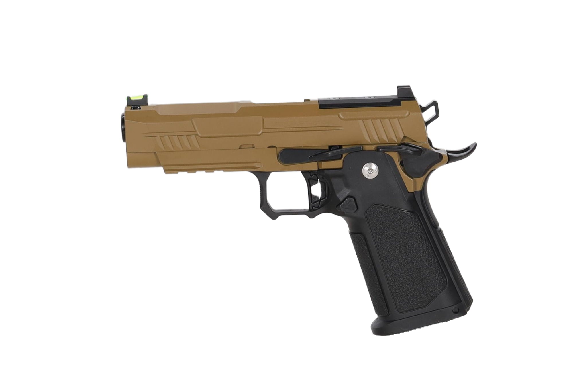 Arcturus Vanguard 4.3" Hi-Capa GBB Optics Ready Half-Tan airsoft Pistol-11