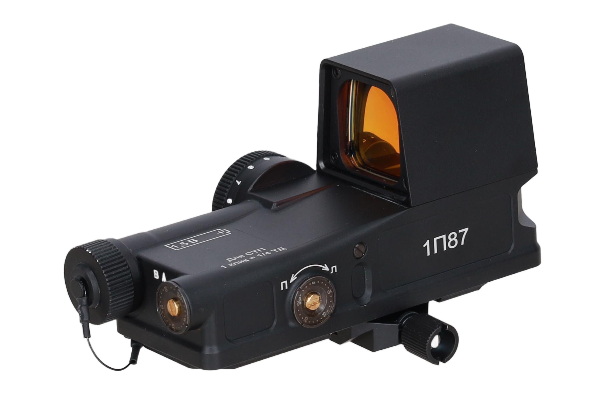 JJ Airsoft 1P87 Waldaj Red Dot Sight Black-4