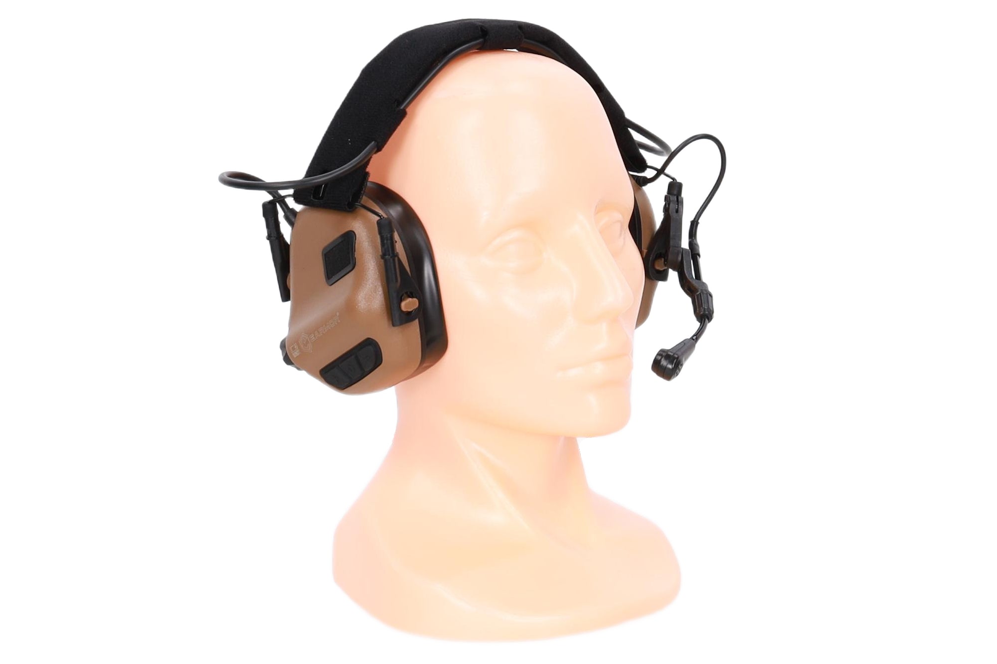 Earmor M32X Plus Active Hearing Protectors - Coyote Brown-12
