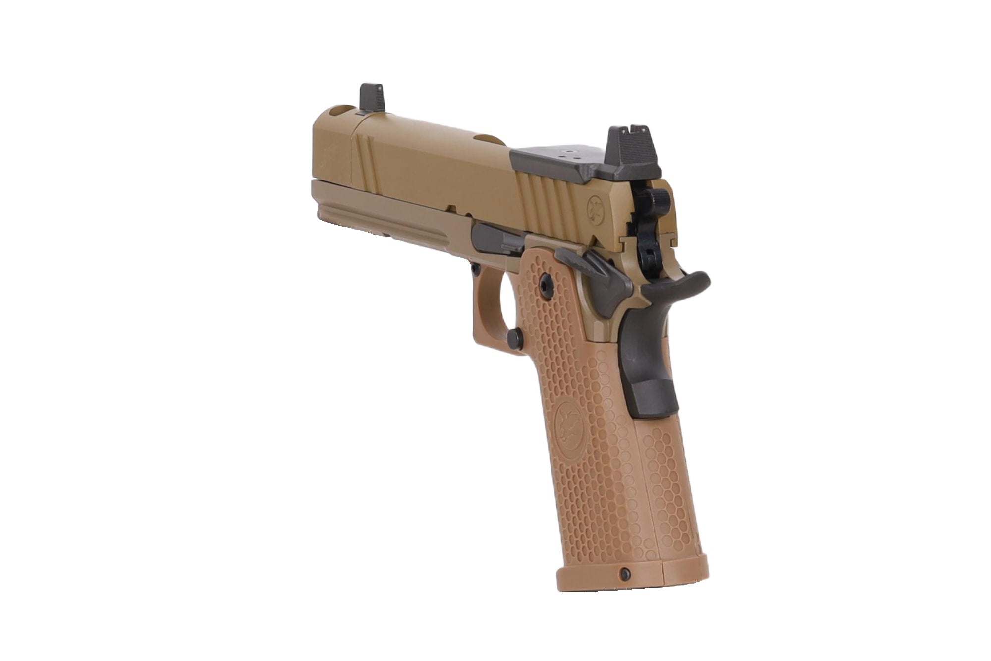 RWA Nighthawk Custom Sand Hawk GBB Pistol Optics Ready - Tan-11
