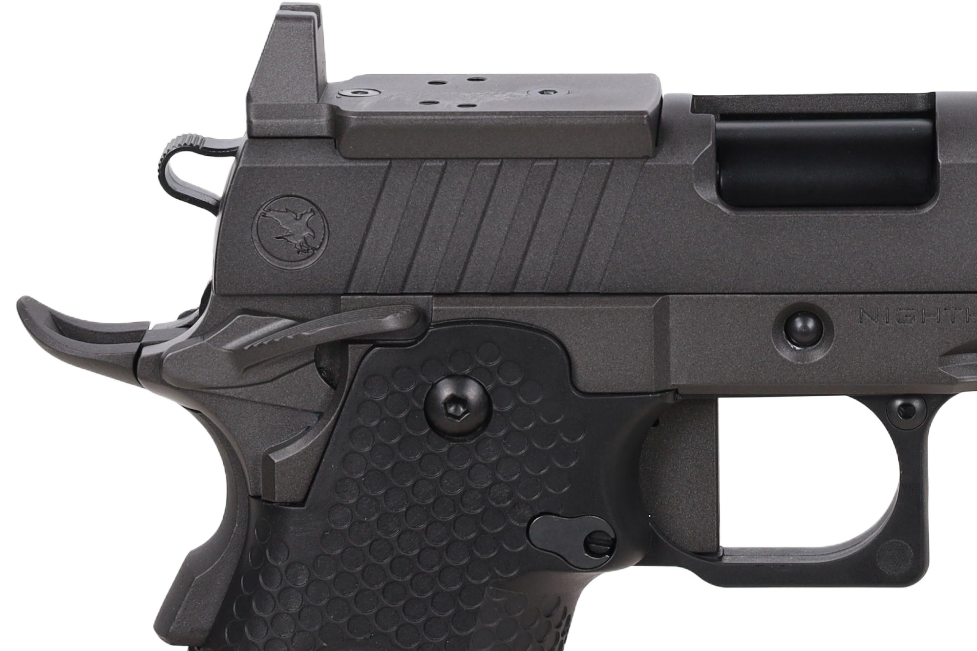 RWA Nighthawk Custom TRS Comp GBB Pistol Optics Ready – Black-14