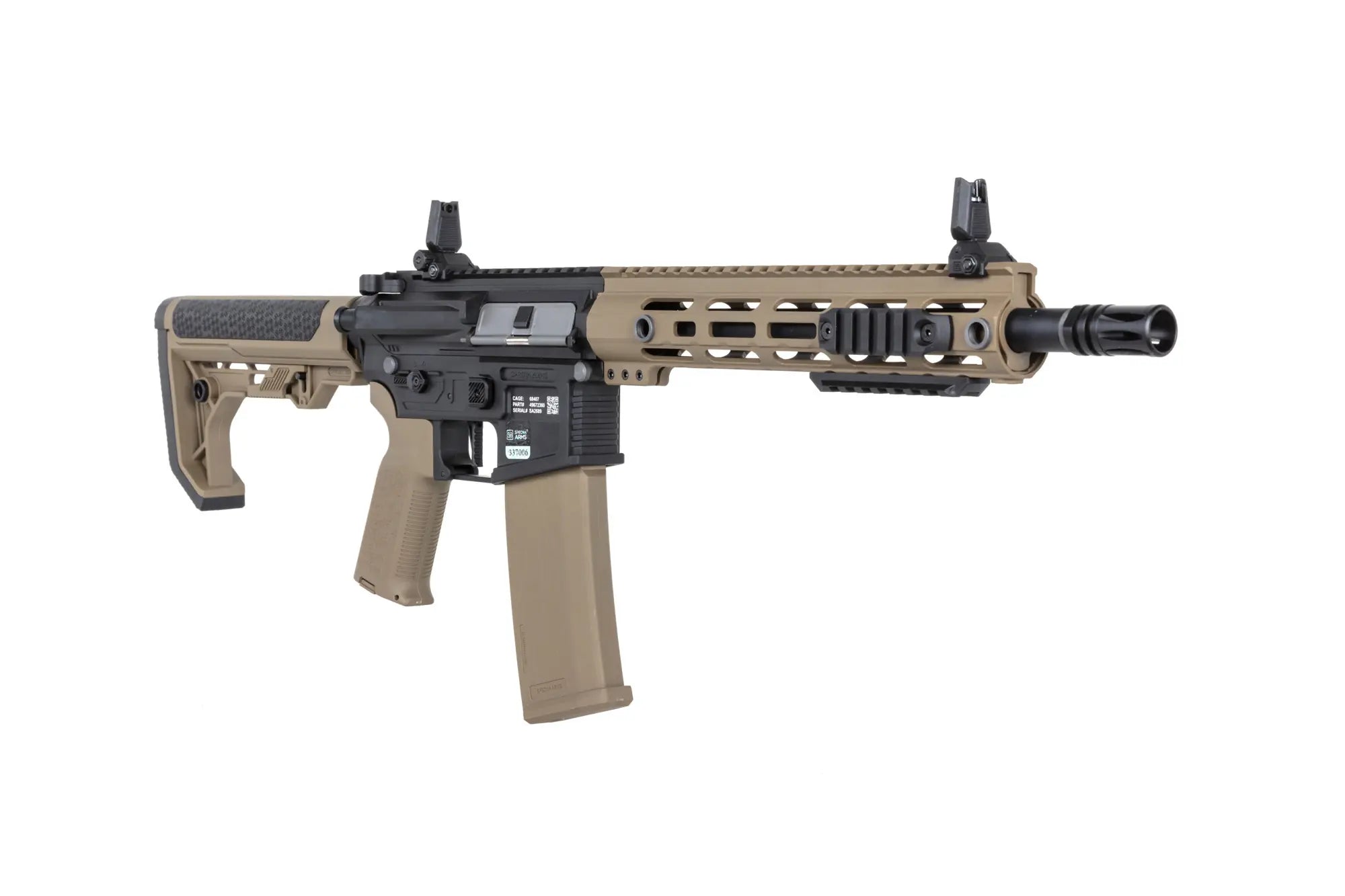 Specna Arms SA-F05-RL FLEX™ BLDC™ Light Ops Stock/ HAL ETU™ Gen. 2 Half-Tan airsoft Carbine-14