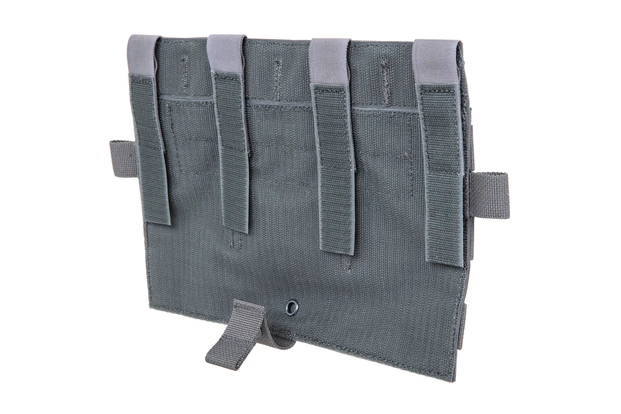 Ape Force Gear Load Panel for 3 M4/M16 Flat Magazines - Wolf Grey-2