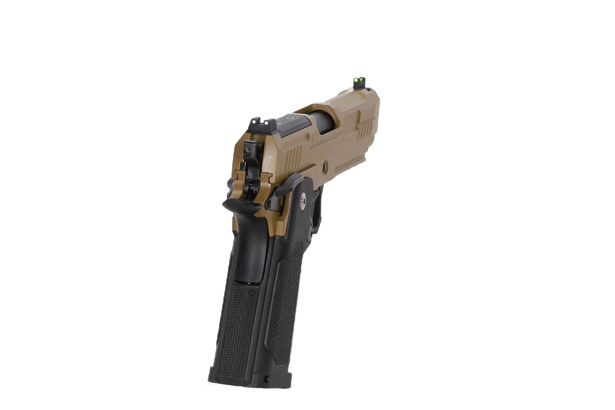 Arcturus Vanguard 4.3" Hi-Capa GBB Optics Ready Half-Tan airsoft Pistol-12