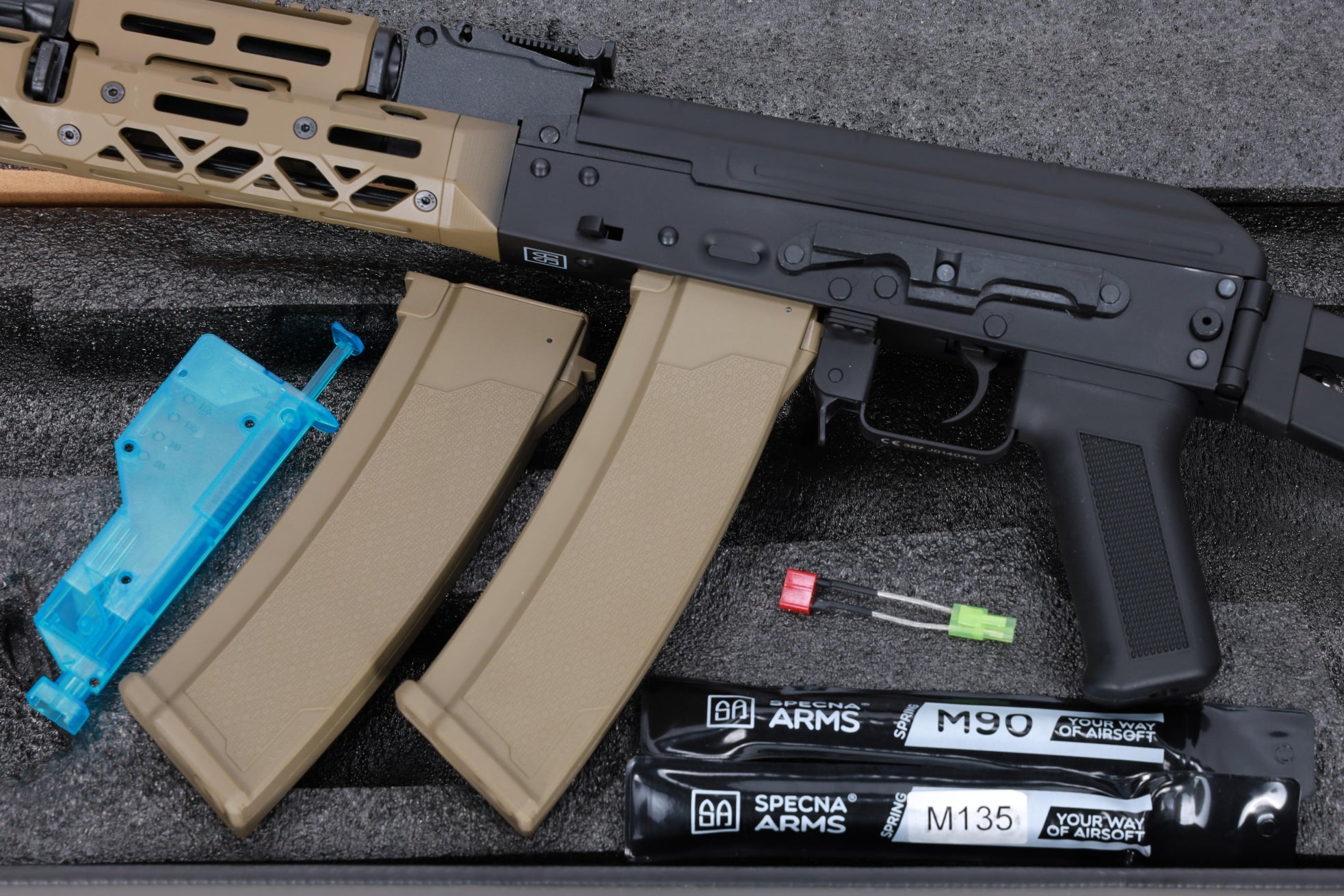 Specna Arms x KPYK SA-PJ13 PRIME™ Aster ETU BLDC™ Half-Tan airsoft Carbine-12