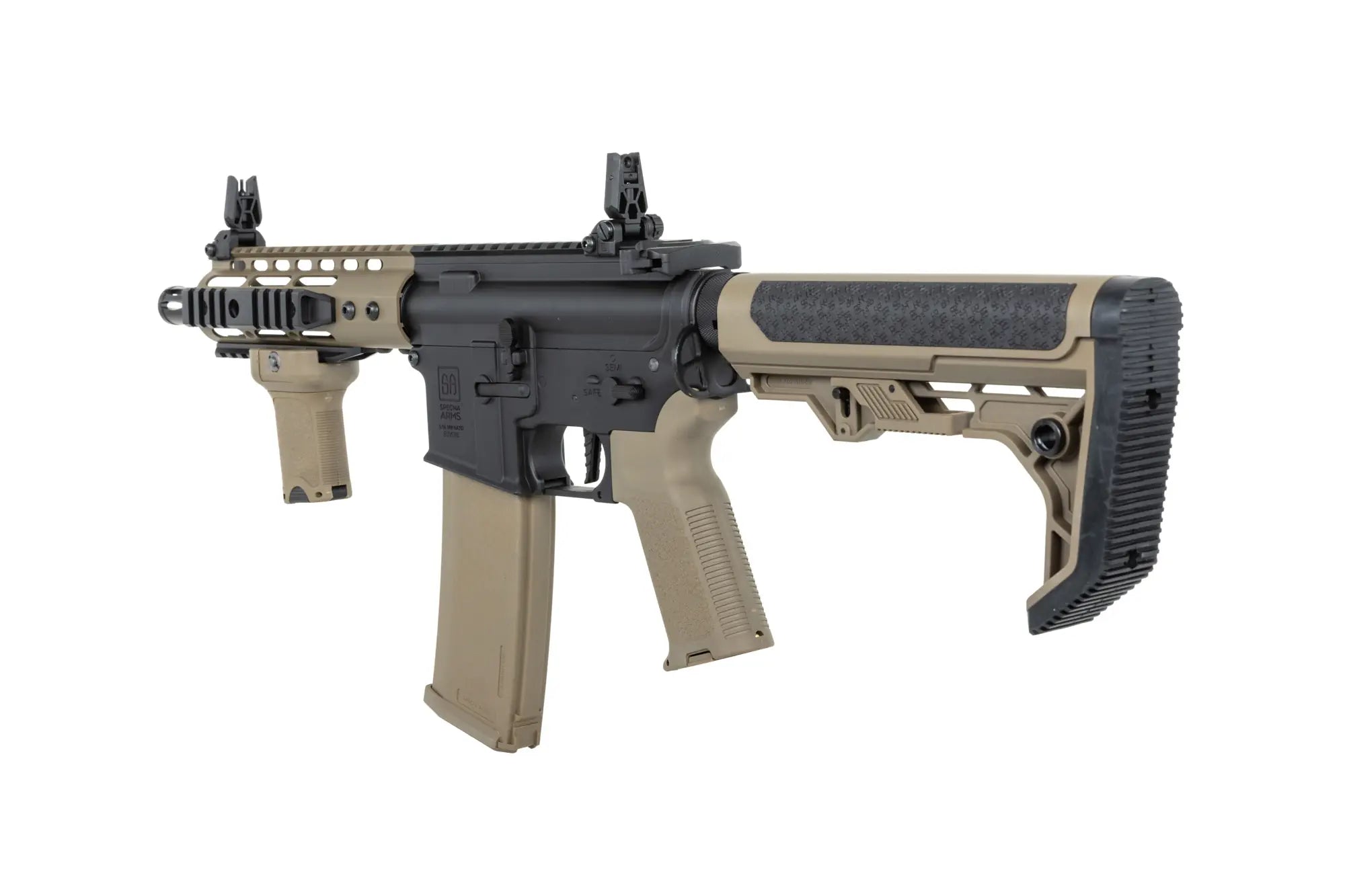 RRA SA-P12 PRIME HAL ETU Light Ops Stock Airsoft Replica High Torque Half-Tan Version