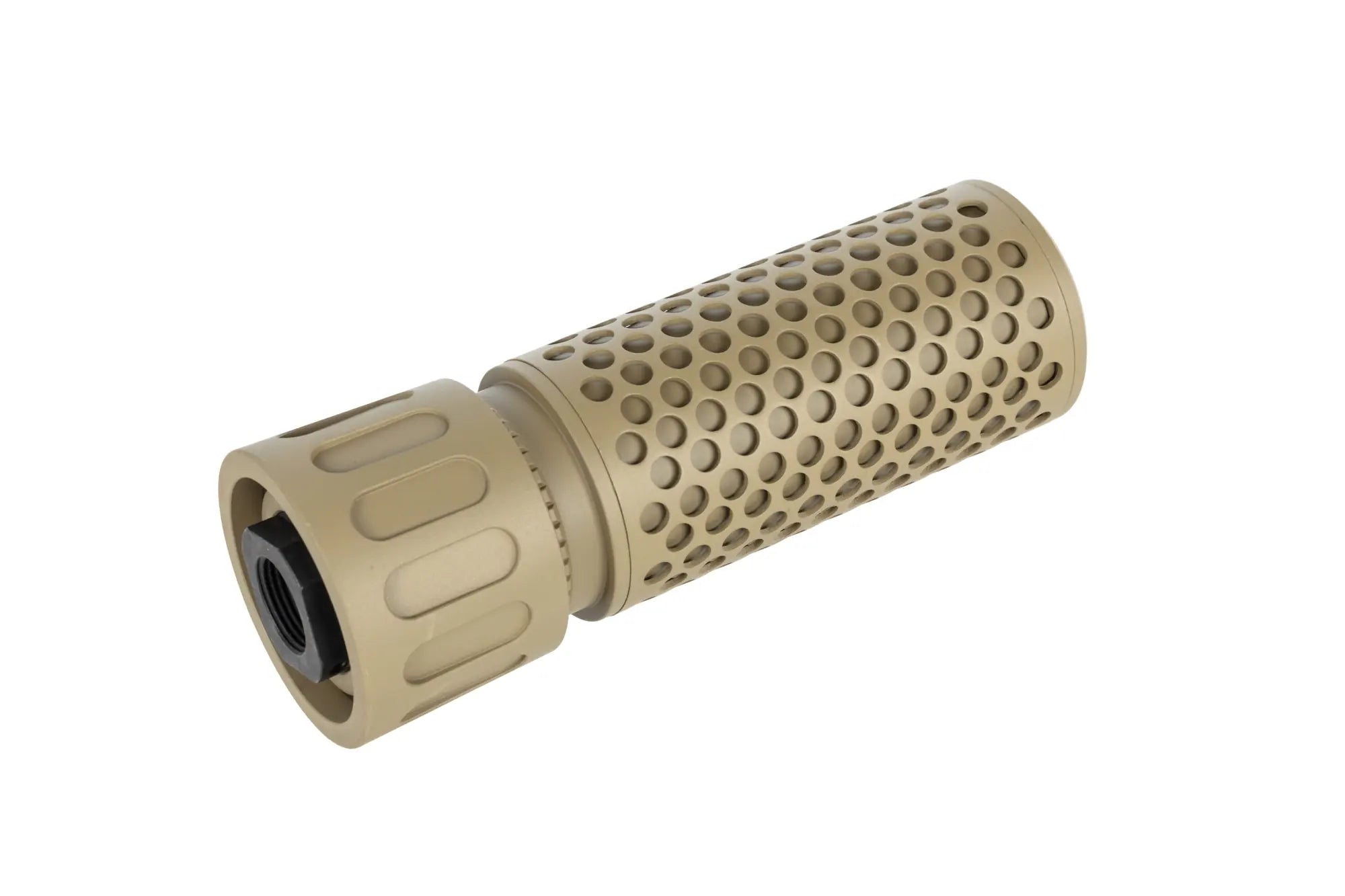 QD CQB 5KU replica sound suppressor kit with QD Tan replica flame suppressor-2